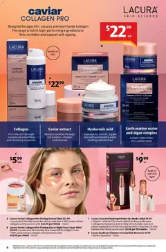Preview of Aldi catalogue  - valid from 01.04.2026 | Page: 4 | Products: Light, Eyebrow, Collagen, Night cream