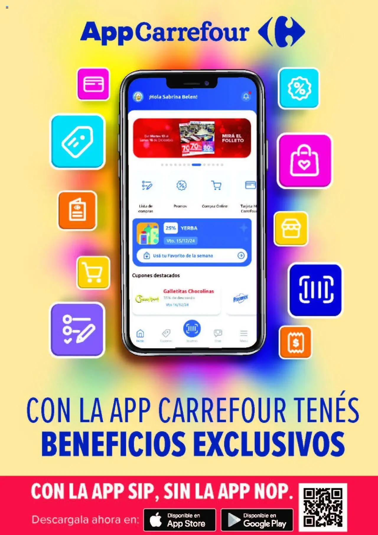 Carrefour ofertas - Córdoba │ válido desde el 19.08.2025 | Página: 30 | Productos: Galletitas, Yerba