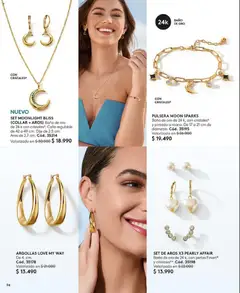 Catálogo Ésika Campaña 1 válido desde el 01.01.2026 | Página: 94 | Productos: Baño, Collar, Aros, Dije