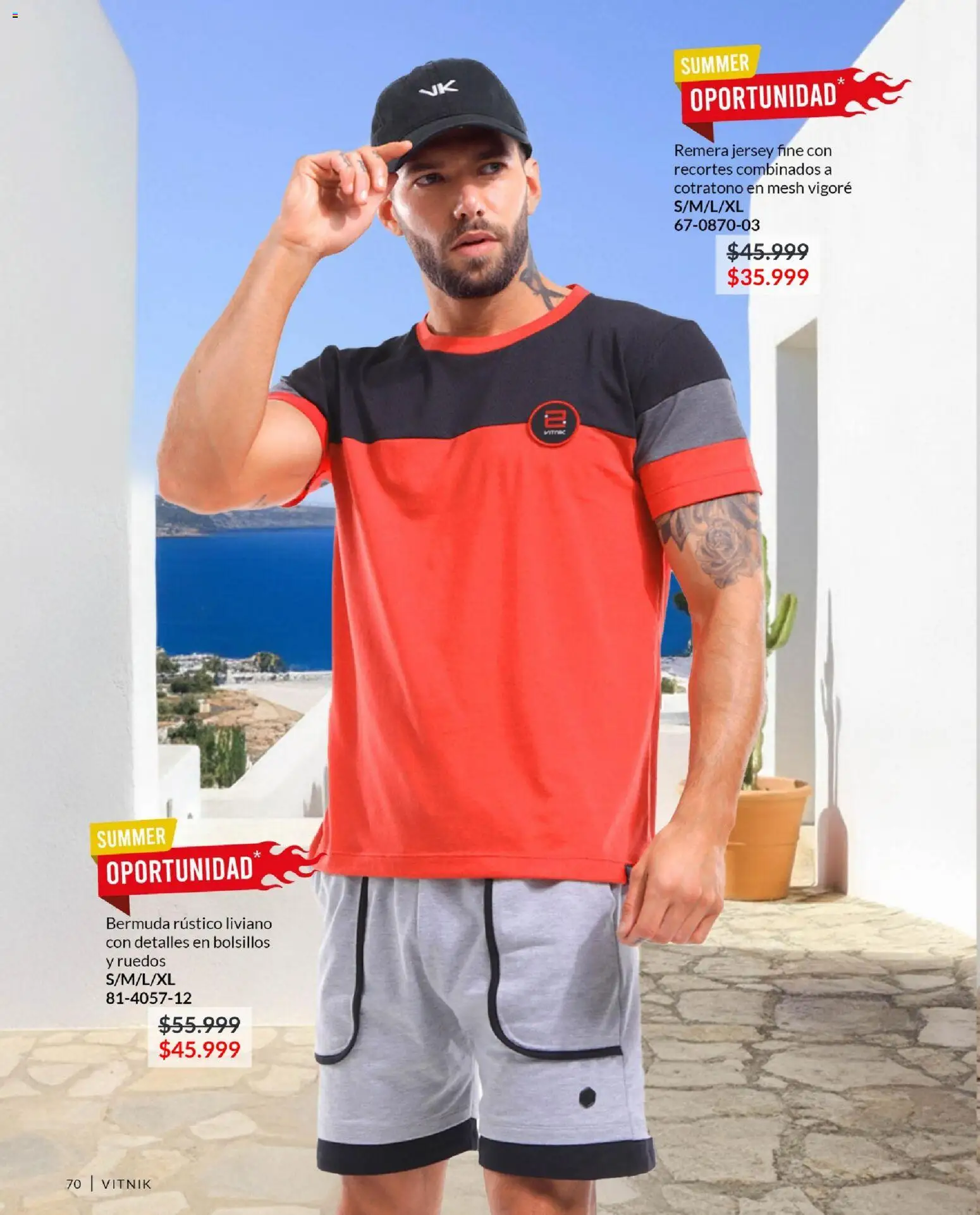 Vitnik - Folleto │ válido desde el 03.12.2025 | Página: 70 | Productos: Remera, Bermuda