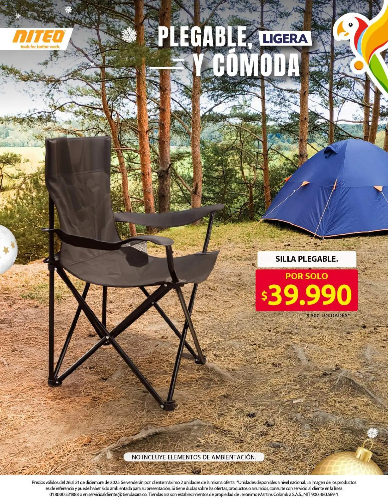 Ara revista - valida desde el 26.12.2025 | Página: 6 | Productos: Sobre, Silla, Cómoda