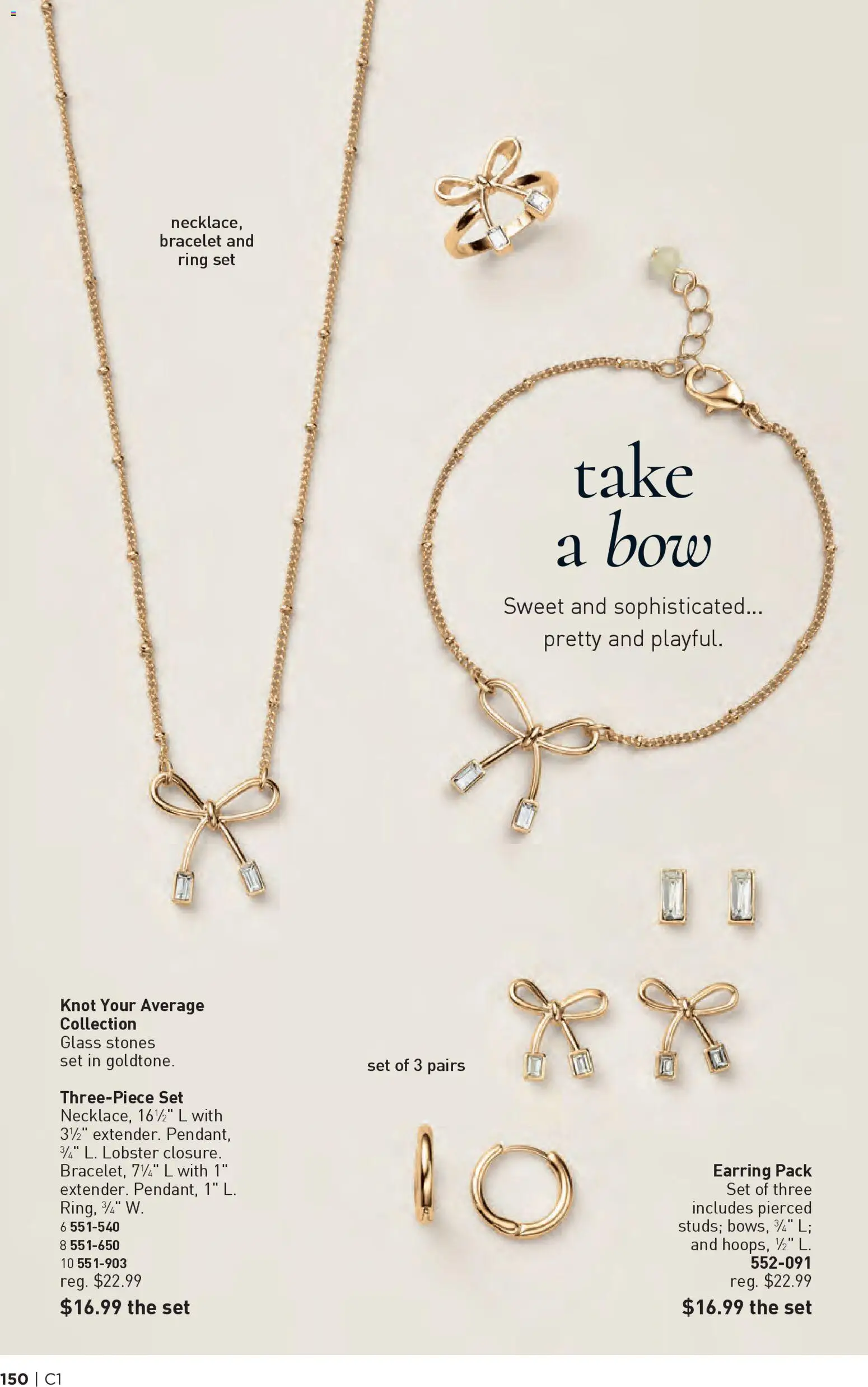 Avon Brochure - valid from 31.12.2025 | Page: 150 | Products: Ring, Bow