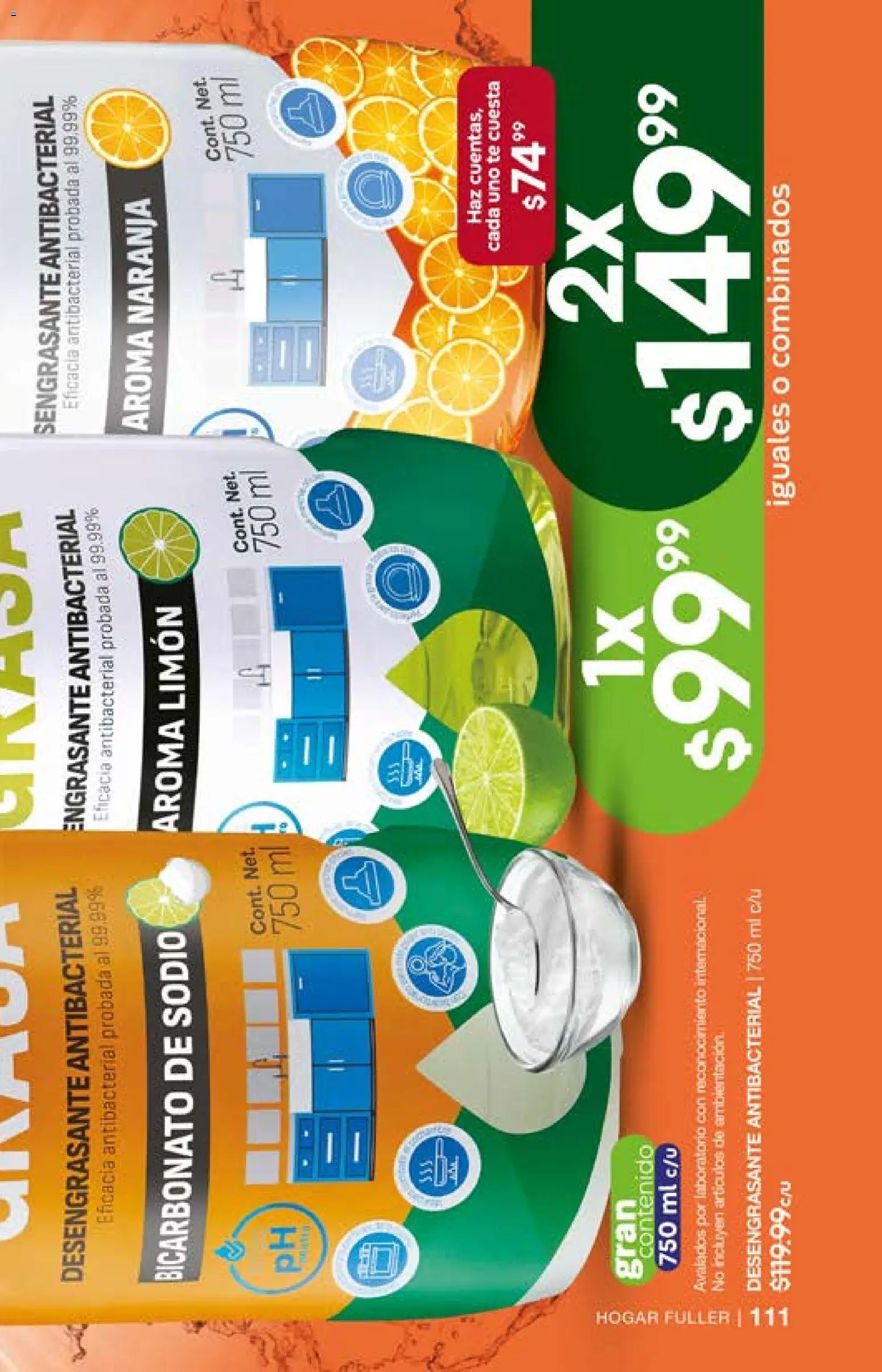 Nuevas ofertas de Fuller válidas en toda la República Mexicana desde el 01.04.2026. ¡Encuentra las mejores ofertas en Fuller campaña 26 2026! | Página: 111