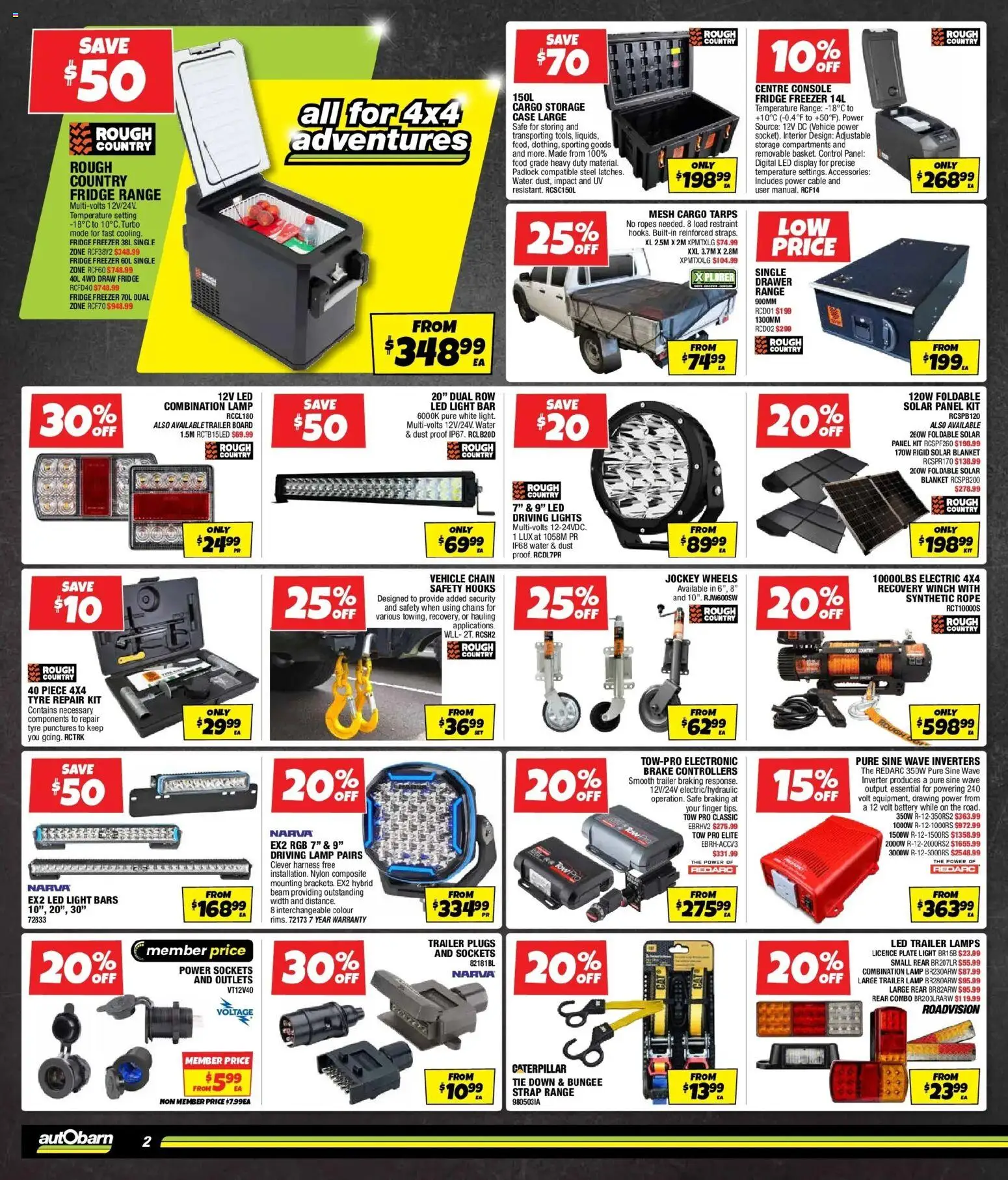 Autobarn catalogue - valid from 22.10.2025 | Page: 2 | Products: Drawer, Tie, Digital, Safe