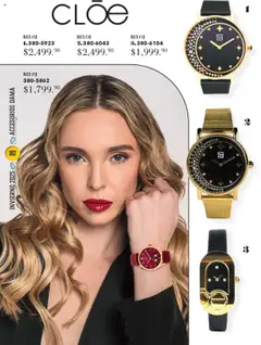 Vista previa de Andrea - Catálogo Invierno, nuevo folleto de la tienda, válido en México a partir del 13.10.2025 | Página: 182 | Productos: Reloj