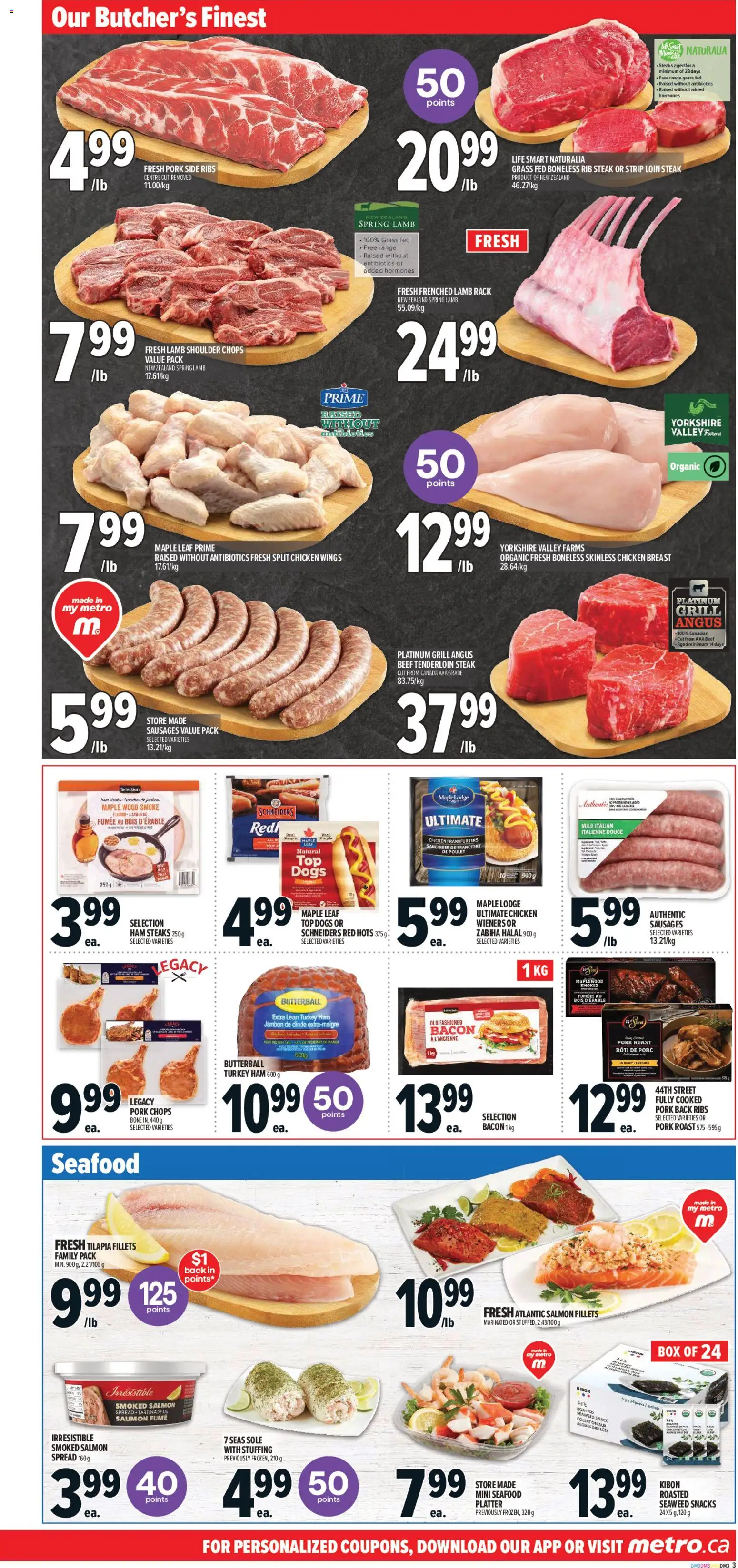 Metro flyer valid from 13.11.2025 | Page: 8 | Products: Chicken wings, Turkey, Chicken, Pork