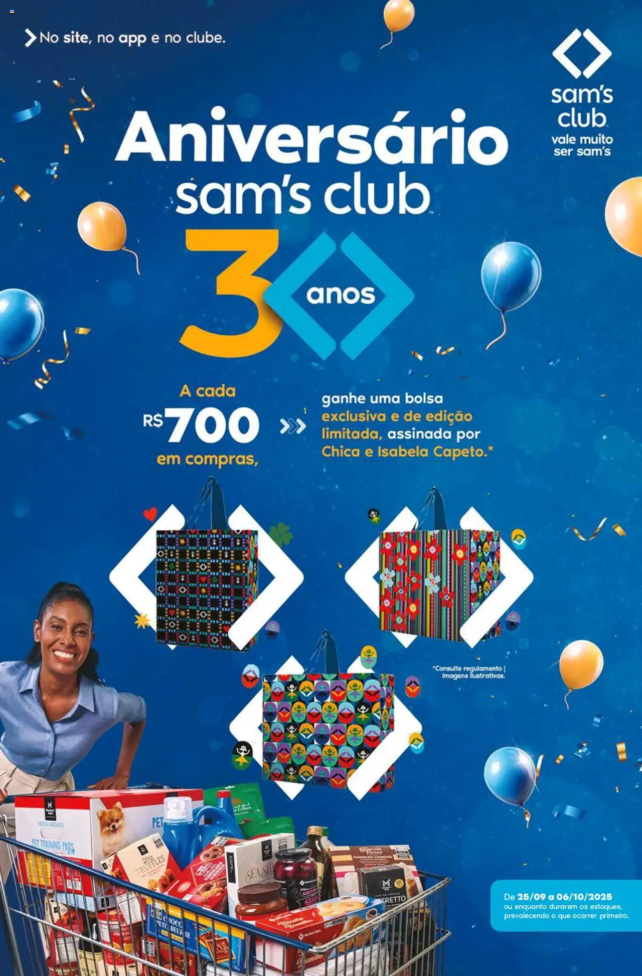 Sam's Club Folheto - válido de 25.09.2025 | Página: 1 | Produtos: Bolsa