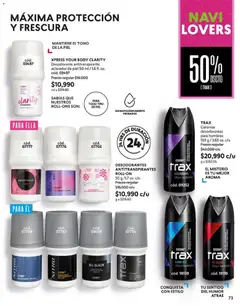 CyZone - Catálogo C18 -  Vista previa de la revista de la tienda CyZone valido desde el 03.11.2025 | Página: 73 | Productos: Body, Desodorante, Antitranspirante