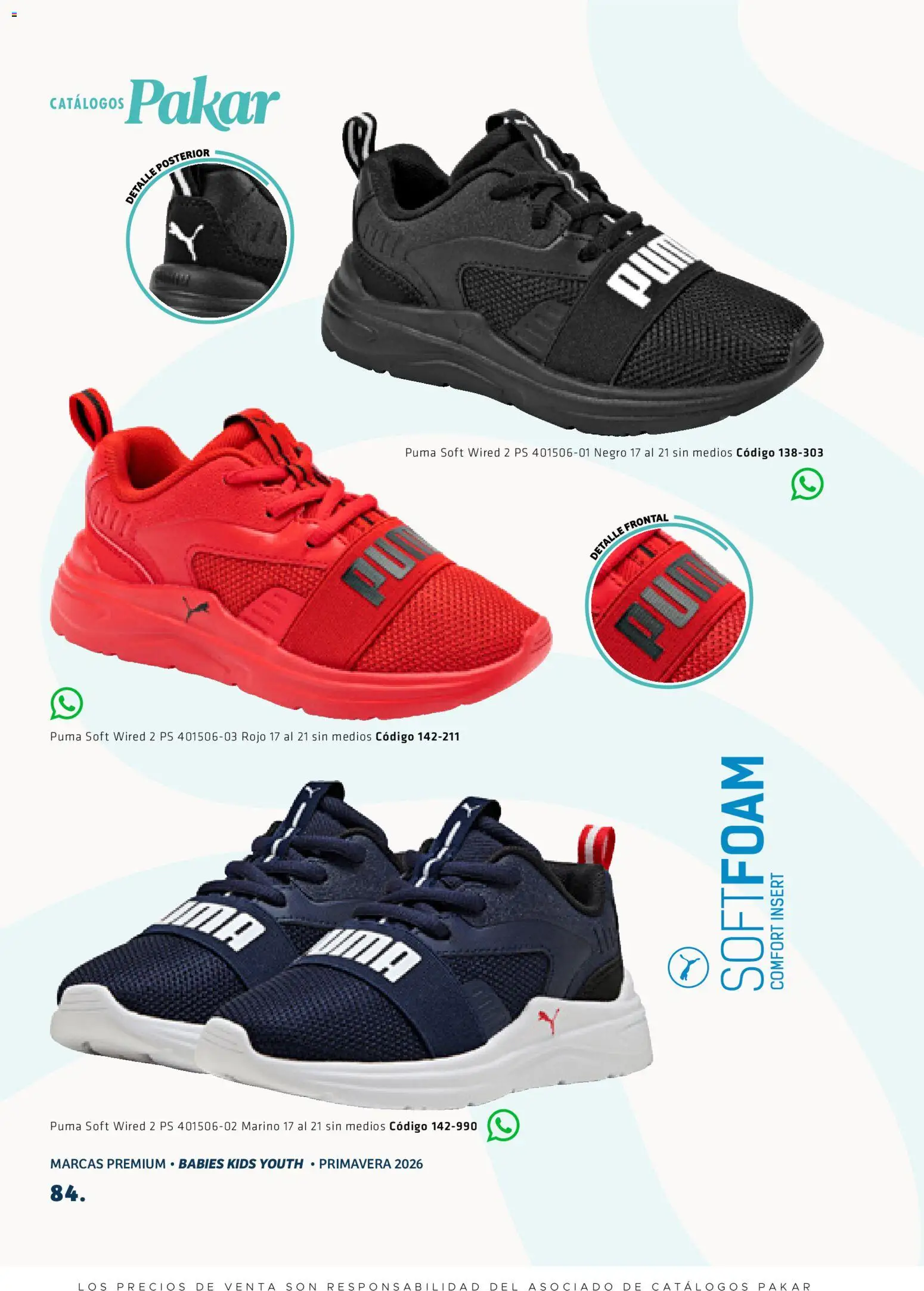 Nuevas ofertas de SC Pakar válidas en toda la República Mexicana desde el 27.02.2026. ¡Encuentra las mejores ofertas en SC Pakar catálogo Premium Kids! | Página: 84