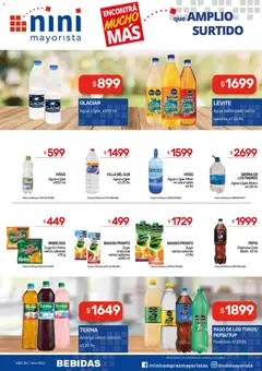 Vista previa NINI Mayorista ofertas válido desde el 30.03.2026 | Página: 12 | Productos: Gaseosa, Soda, Manzana, Sierra