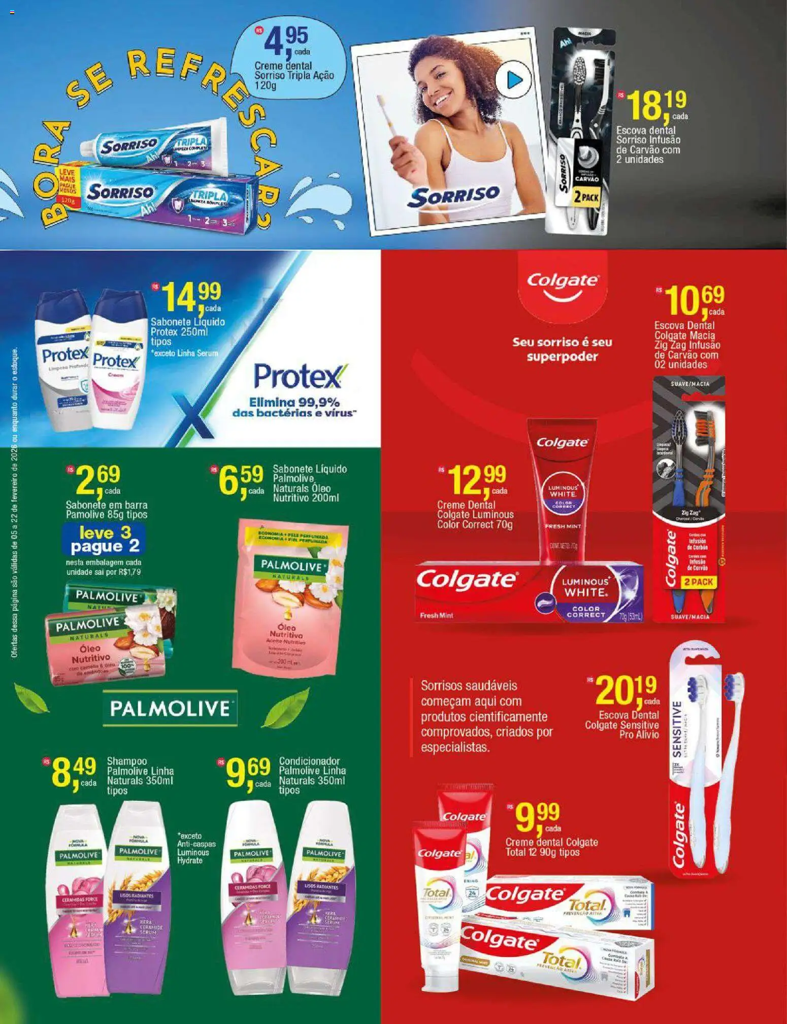 Frangolândia Folheto - válido de 05.02.2026 | Página: 2 | Produtos: Escova, Sérum, Creme, Sabonete líquido