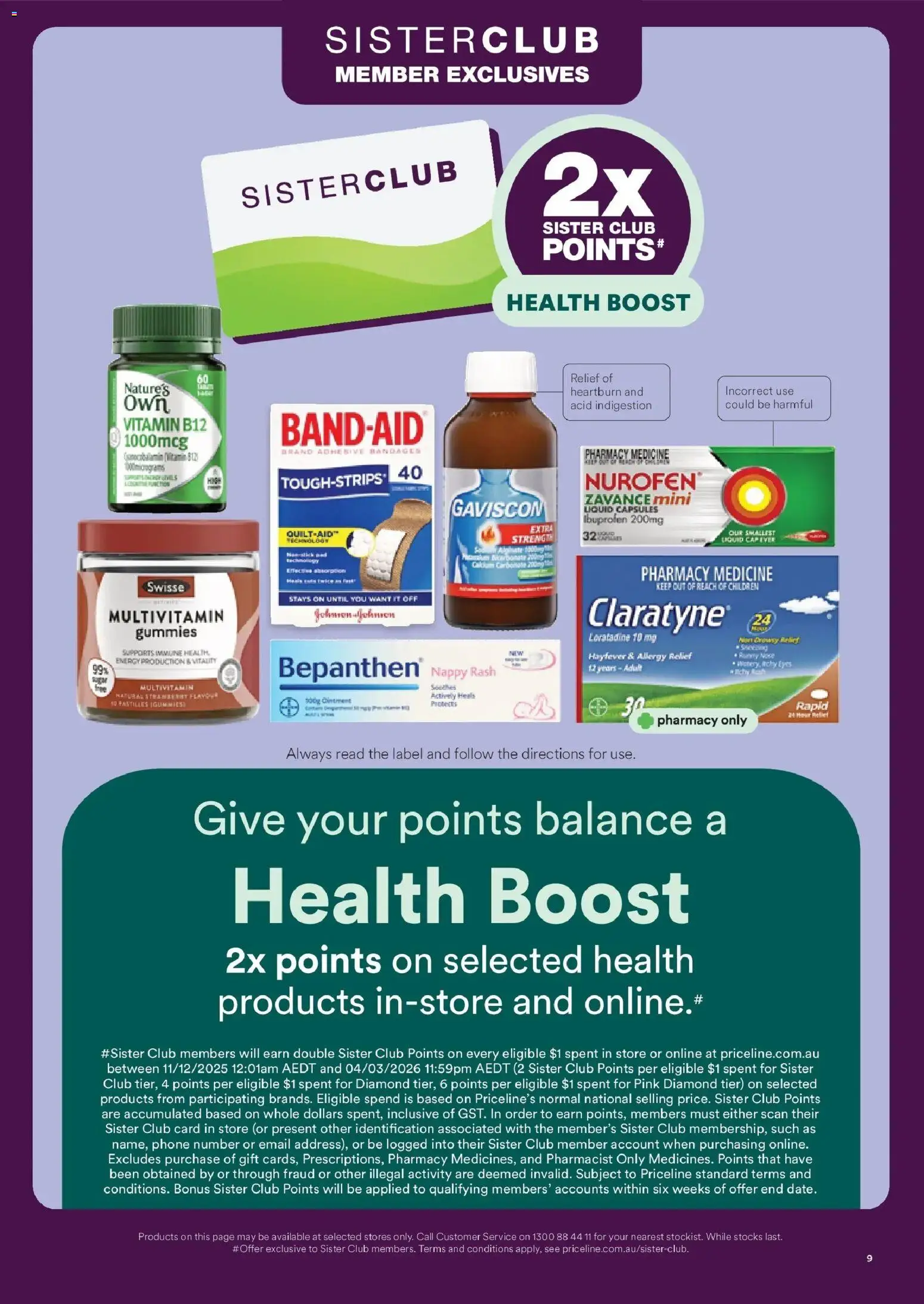 Priceline Pharmacy catalogue - valid from 04.02.2026 | Page: 9