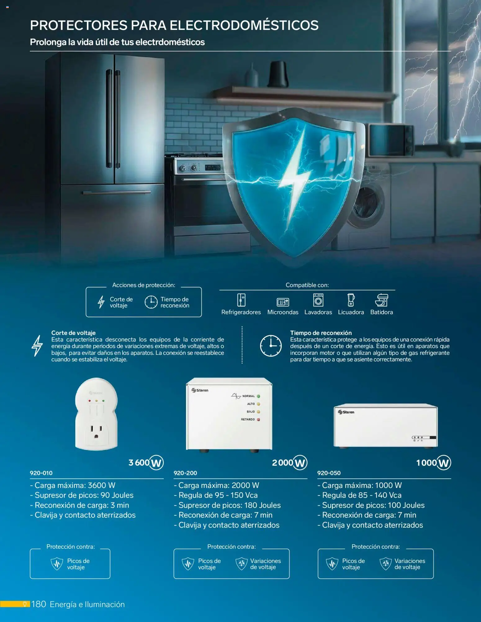 Nuevas ofertas de Steren válidas en toda la República Mexicana desde el 01.01.2026. ¡Encuentra las mejores ofertas en Steren catálogo! | Página: 192 | Productos: Licuadora, Microondas, Batidora