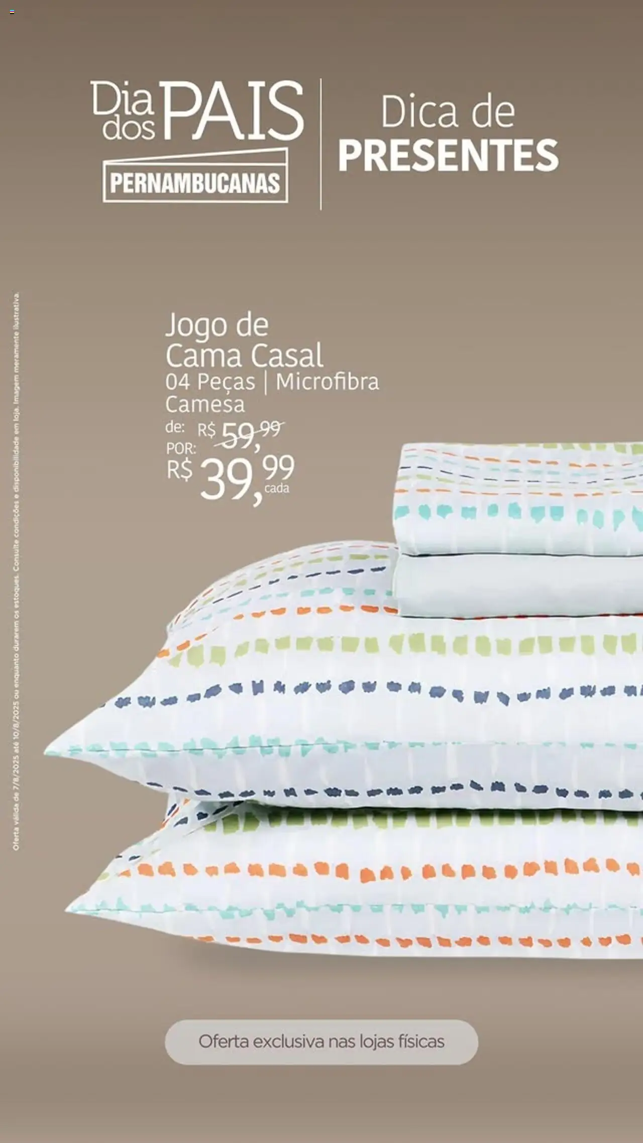 Pernambucanas Folheto - válido de 07.08.2025 | Página: 2 | Produtos: Jogo de cama, Cama