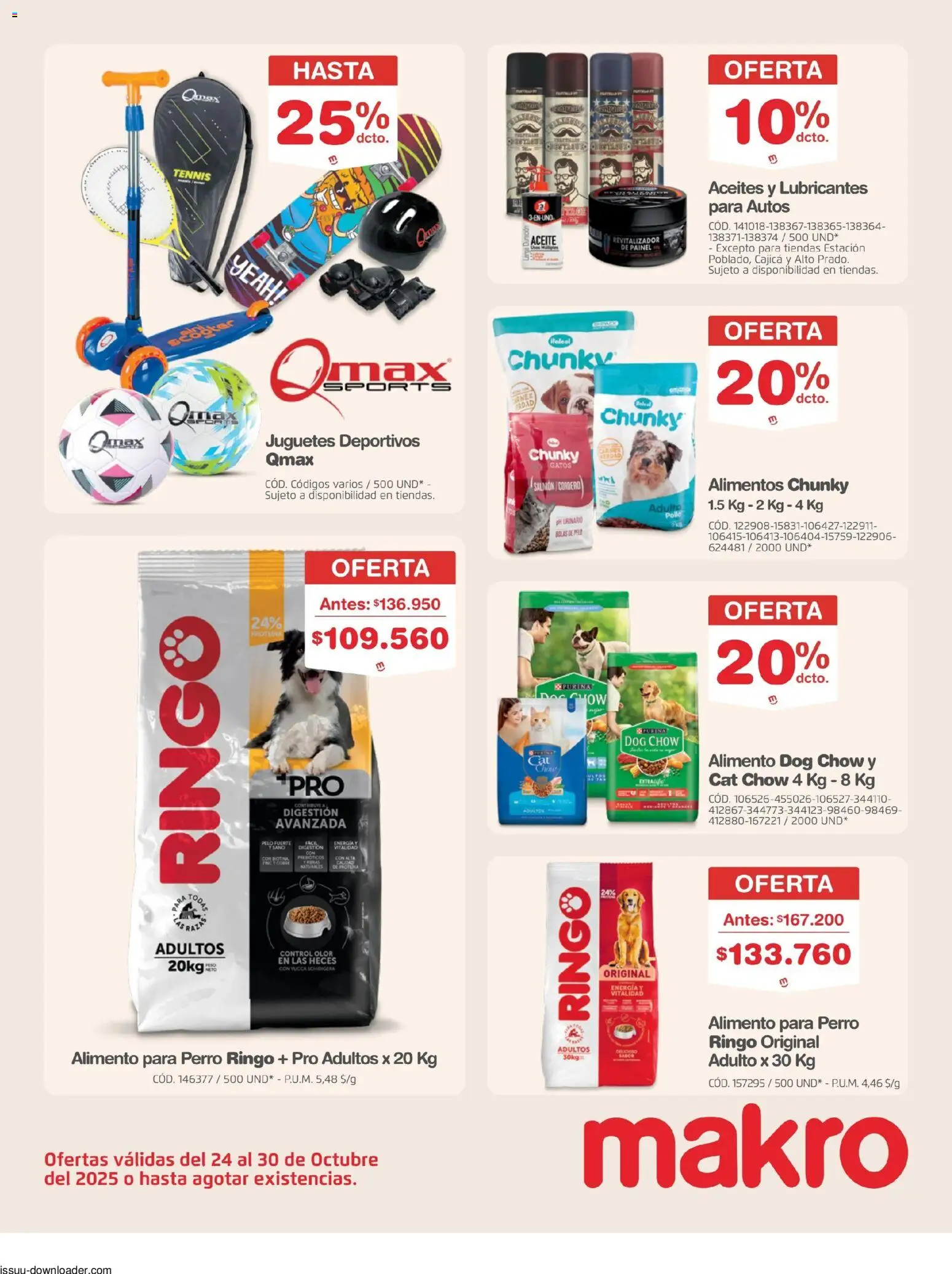 Makro revista - valida desde el 24.10.2025 | Página: 31 | Productos: Aceite