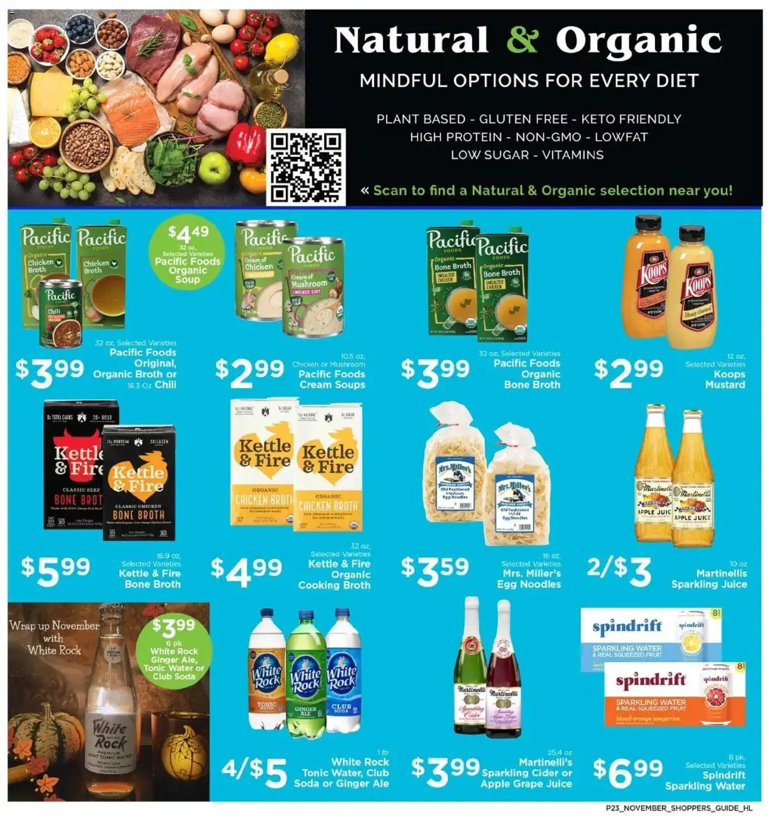 Homeland Bring Savings Home Shopper's Guide - valid from 01.11.2025 | Page: 23 | Products: Cider, Noodles, Cream, Kettle