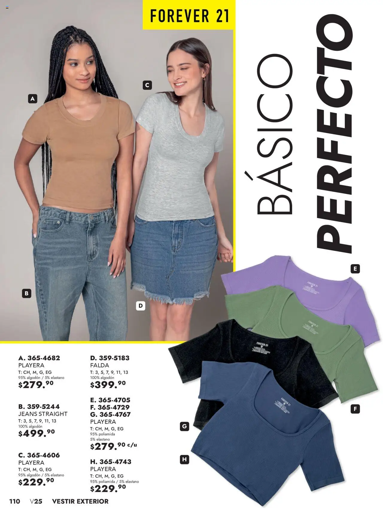 Nuevas ofertas de Andrea válidas en toda la República Mexicana desde el 25.05.2025. ¡Encuentra las mejores ofertas en Andrea - Catálogo Vestir Exterior! | Página: 110 | Productos: Algodón, Playera, Falda