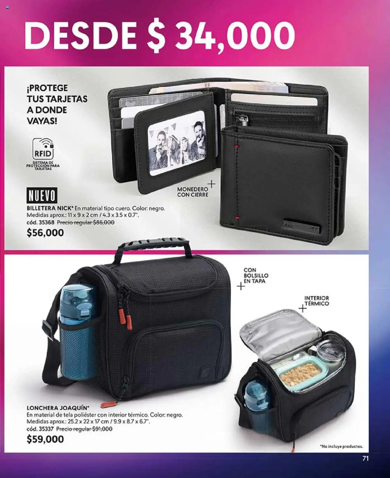 CyZone revista - valida desde el 16.06.2025 | Página: 79 | Productos: Billetera, Lonchera, Monedero