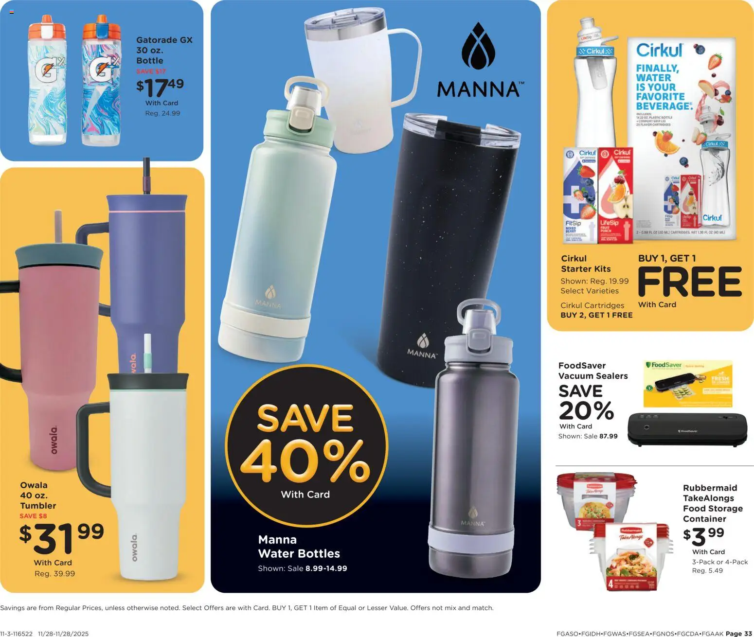 Fred Meyer Home & Apparel - valid from 28.11.2025 | Page: 34 | Products: Vacuum, Water, Starter