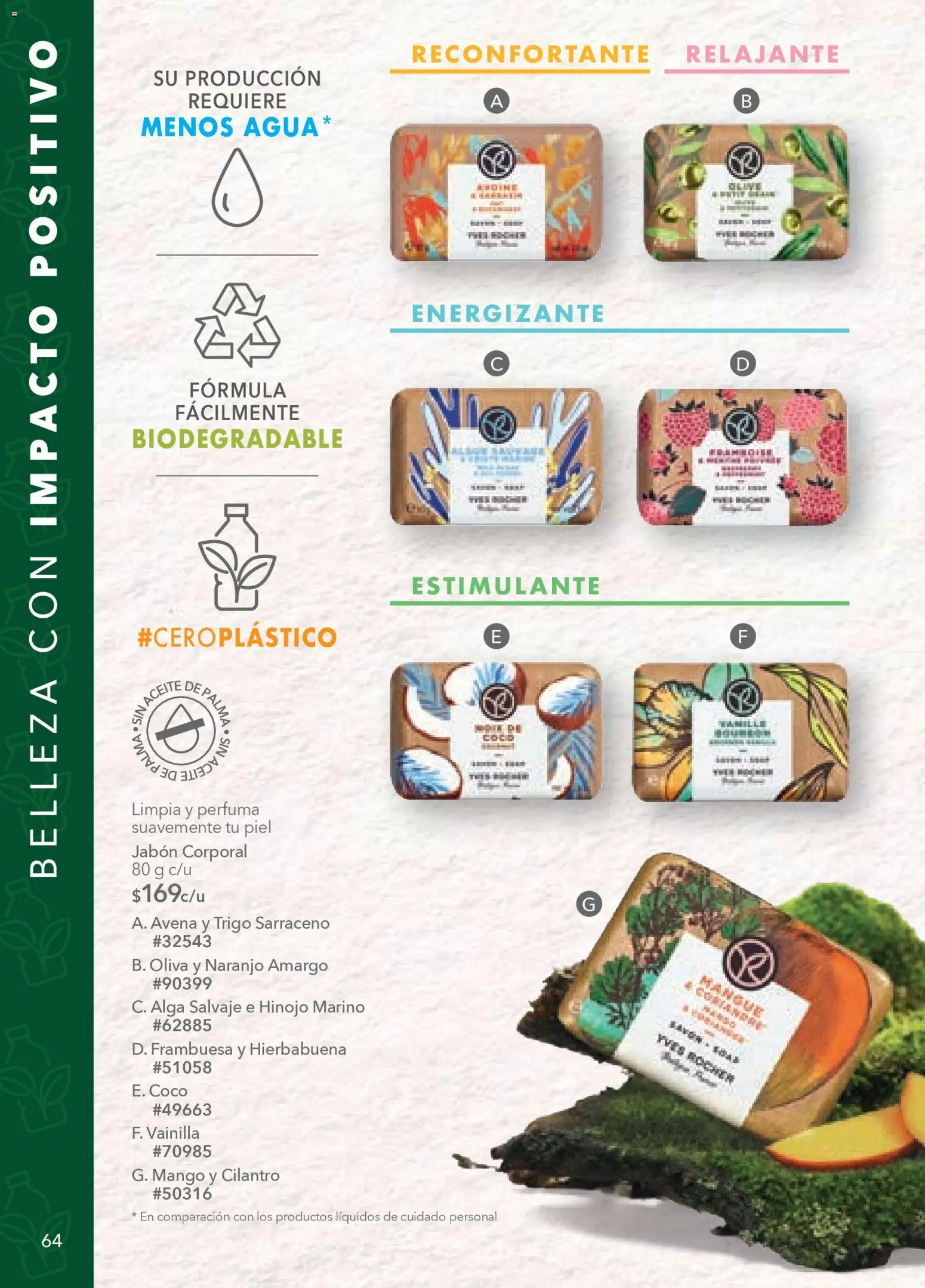 Nuevas ofertas de Yves Rocher válidas en toda la República Mexicana desde el 20.01.2026. ¡Encuentra las mejores ofertas en Yves Rocher campaña 2 2026! | Página: 66 | Productos: Avena, Hinojo, Agua, Mango