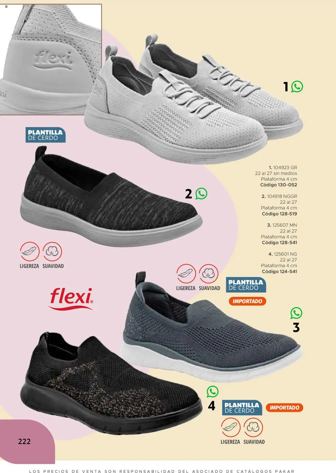 Nuevas ofertas de SC Pakar válidas en toda la República Mexicana desde el 24.07.2025. ¡Encuentra las mejores ofertas en SC Pakar Catálogo Mujer otoño / invierno! | Página: 222 | Productos: Cerdo