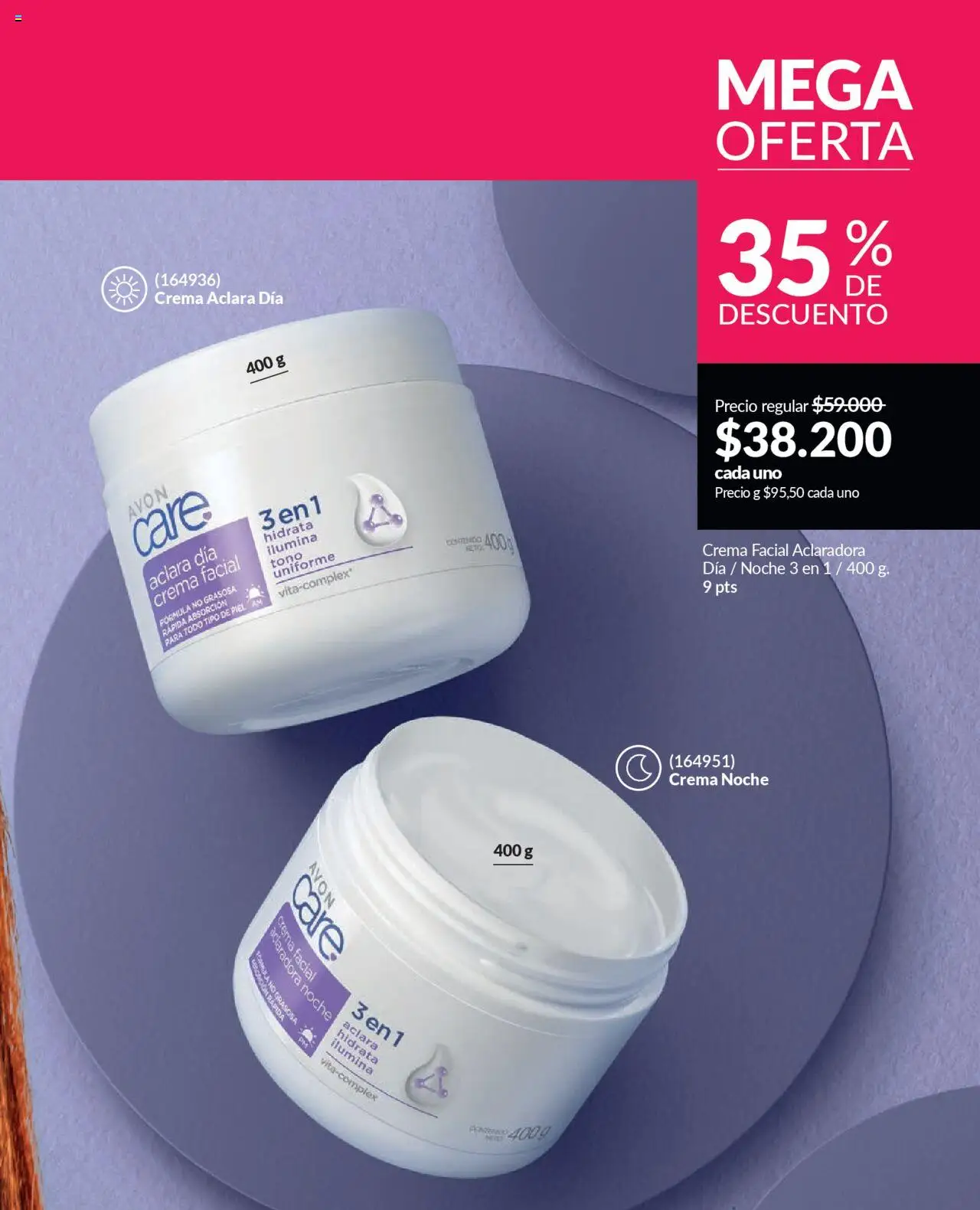 Avon revista - valida desde el 12.09.2025 | Página: 106 | Productos: Crema