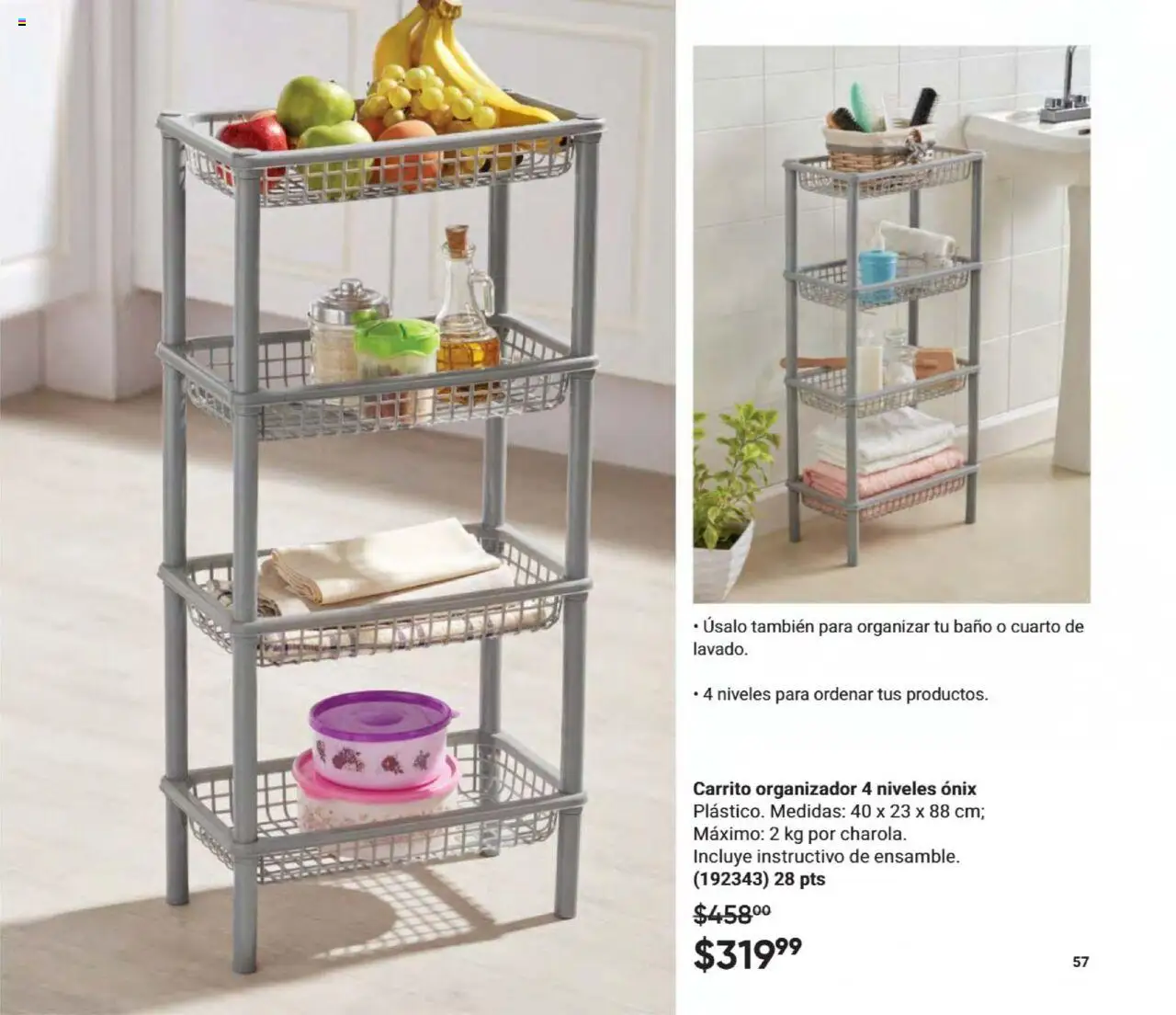 Nuevas ofertas de AVON válidas en toda la República Mexicana desde el 09.08.2025. ¡Encuentra las mejores ofertas en AVON - Casa & Estilo 13 2025! | Página: 59 | Productos: Organizador, Baño