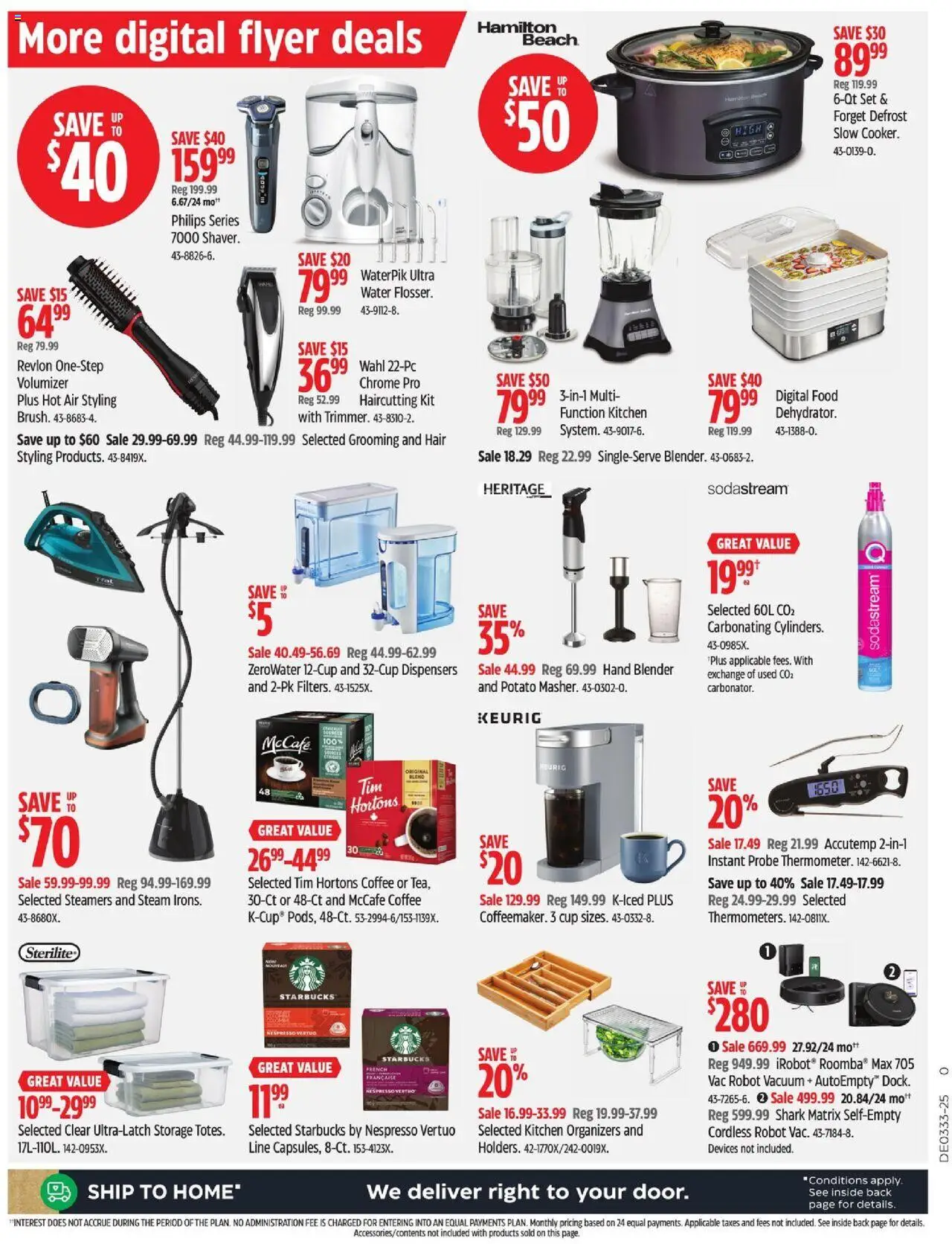 Canadian Tire flyer valid from 07.08.2025 | Page: 2 | Products: Robot, Coffee