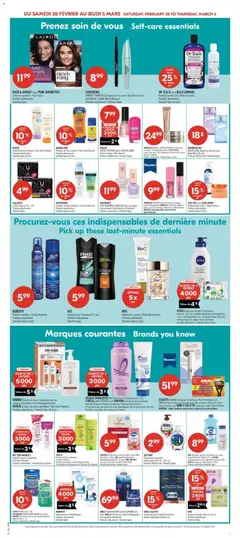 Preview of Pharmaprix weekly flyer / circulaire from shop Pharmaprix valid from 27.02.2026 | Page: 14