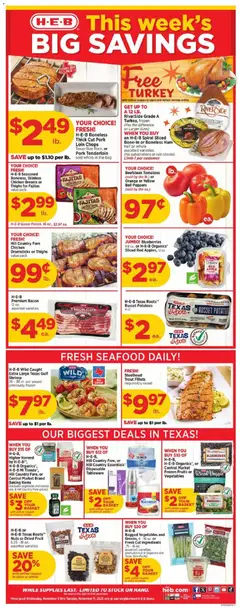 Preview of H-E-B weekly ads valid from 05.11.2025