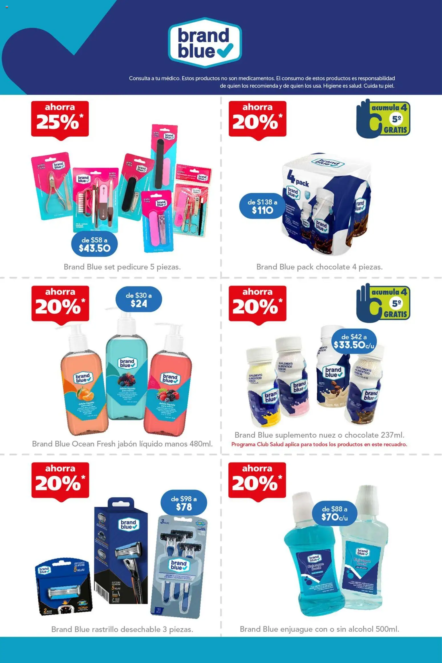 Nuevas ofertas de Farmacia San Pablo válidas en toda la República Mexicana desde el 15.03.2026. ¡Encuentra las mejores ofertas en Farmacia San Pablo catálogo! | Página: 2 | Productos: Jabón líquido, Rastrillo, Chocolate, Jabón