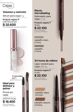 Vista previa Catálogo Natura Ciclo 3 válido desde el 09.02.2026 | Página: 120 | Productos: Pincel, Serum, Delineador