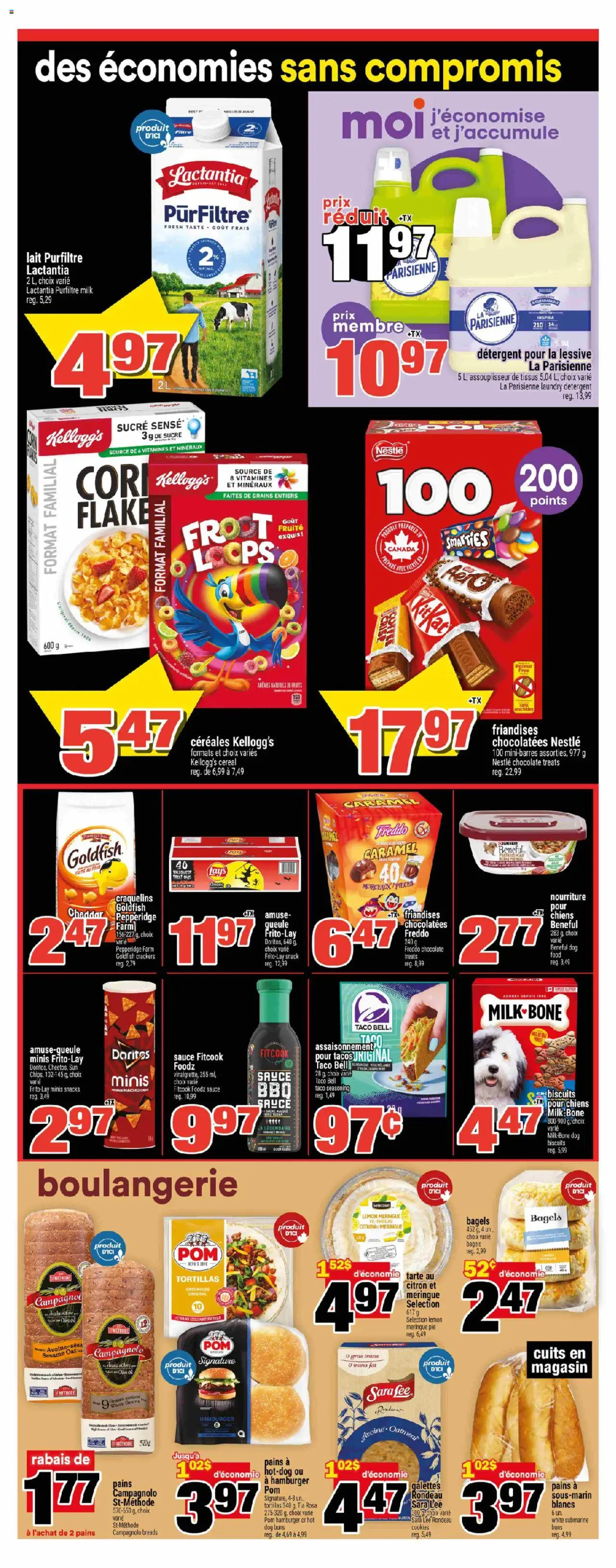 Super C flyer valid from 16.10.2025 | Page: 8 | Products: Cookies, Detergent, Milk, Chocolate