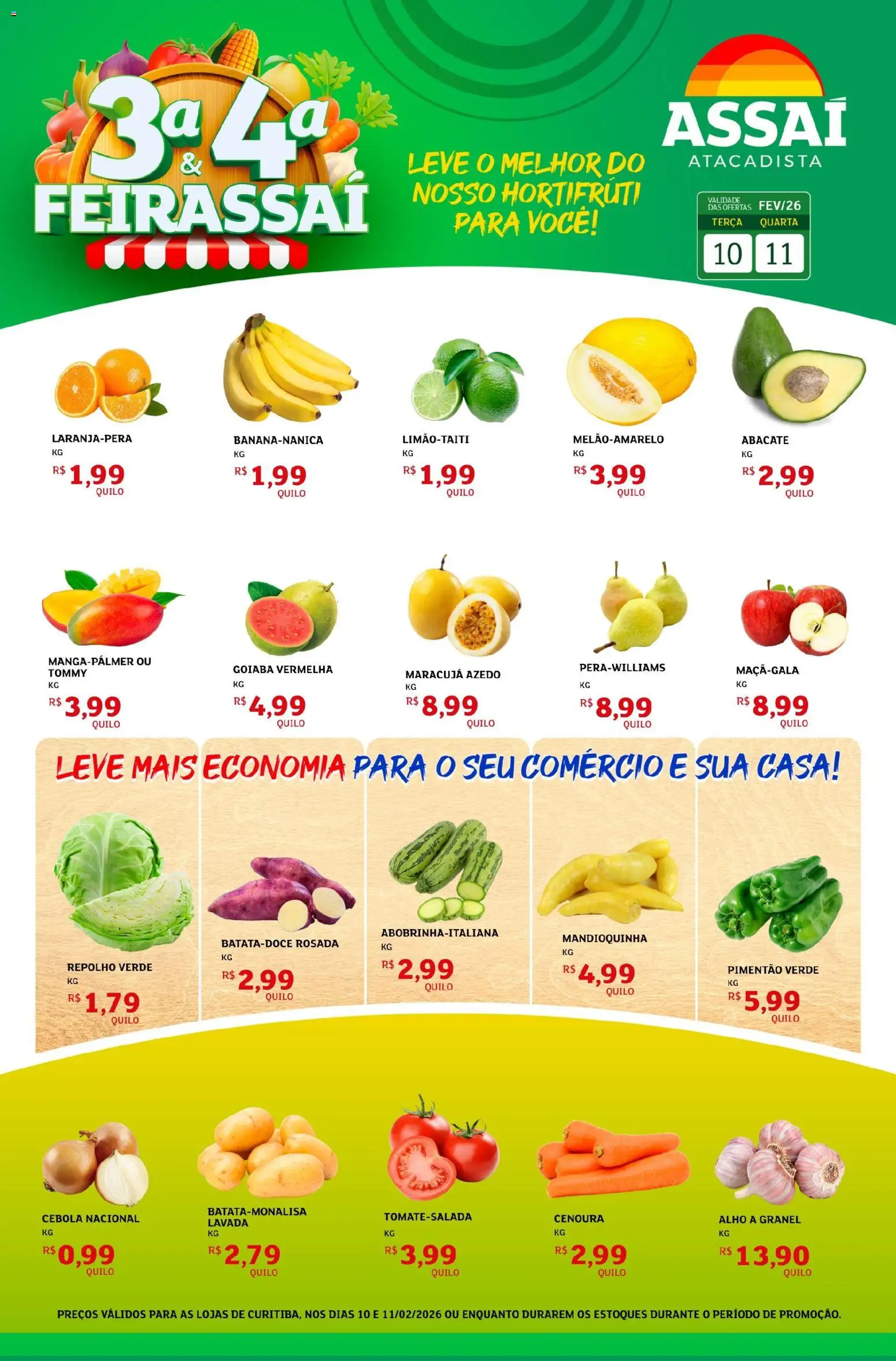 Assaí Atacadista Folheto - válido de 10.02.2026 | Página: 1