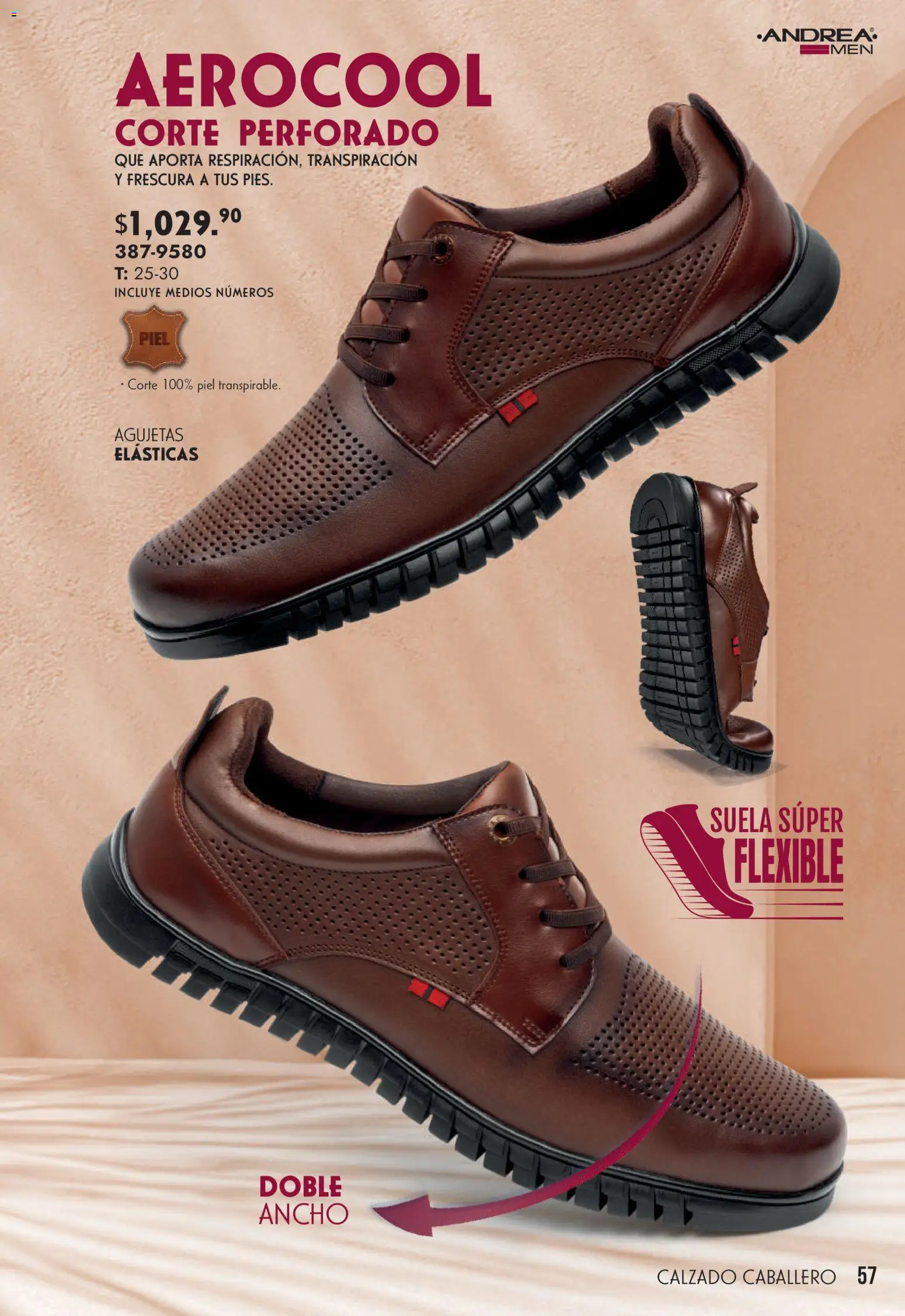 Nuevas ofertas de Andrea válidas en toda la República Mexicana desde el 22.03.2026. ¡Encuentra las mejores ofertas en Andrea catálogo Avances de Verano! | Página: 57 | Productos: Flexible