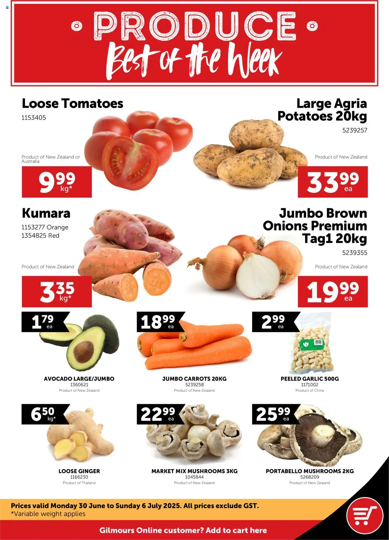 Gilmours catalogue from 30.06.2025 | Page: 1