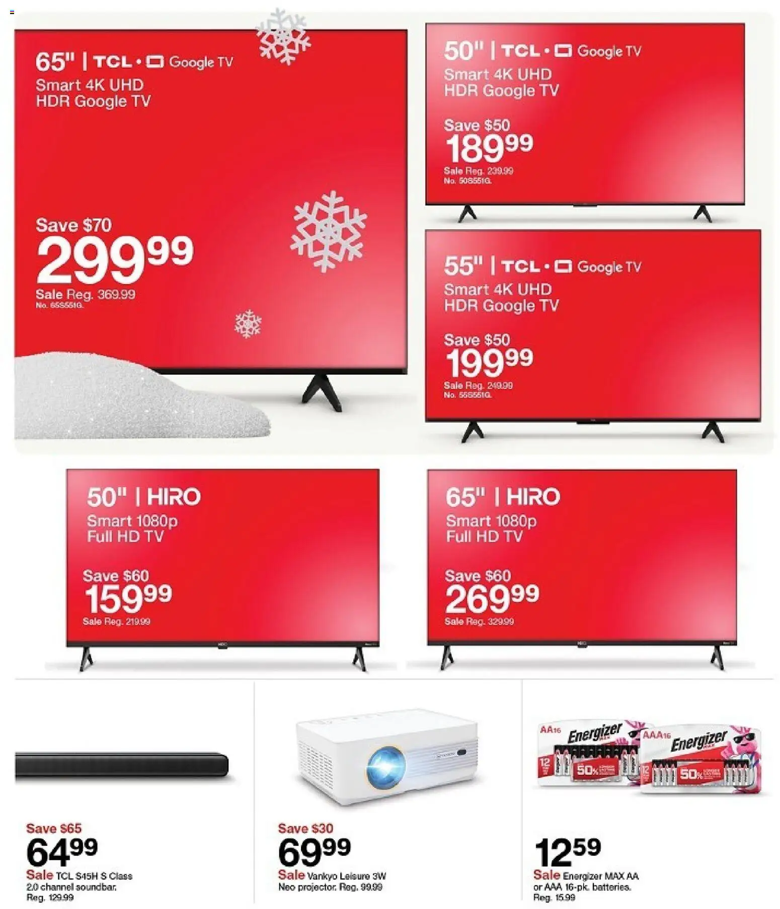 Target Weekly Ad - valid from 14.12.2025 | Page: 8 | Products: Tv