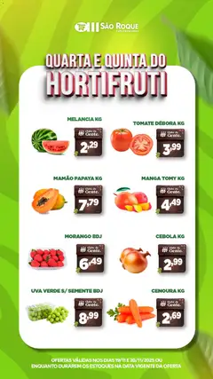 São Roque Supermercados - Ofertas da semana - Pré-Visualização do folheto da loja São Roque Supermercados, válido de 19.11.2025