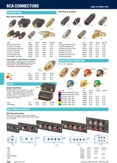 Preview of Jaycar Engineering & Scientific Catalogue 2025/2026  - valid from 09.07.2025 | Page: 264