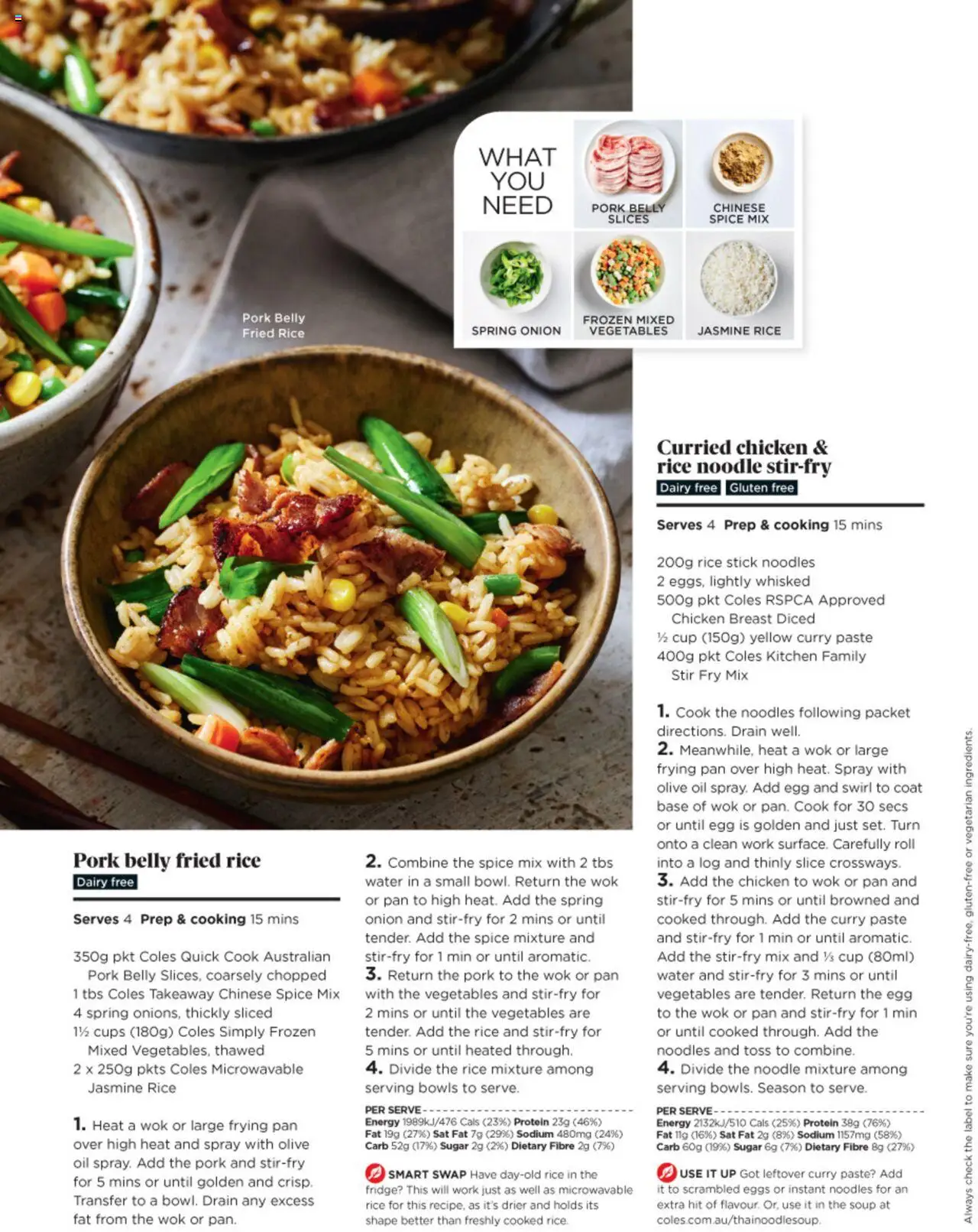 Coles catalogue - valid from 03.07.2025 | Page: 26 | Products: Curry, Olive oil, Sugar, Fridge