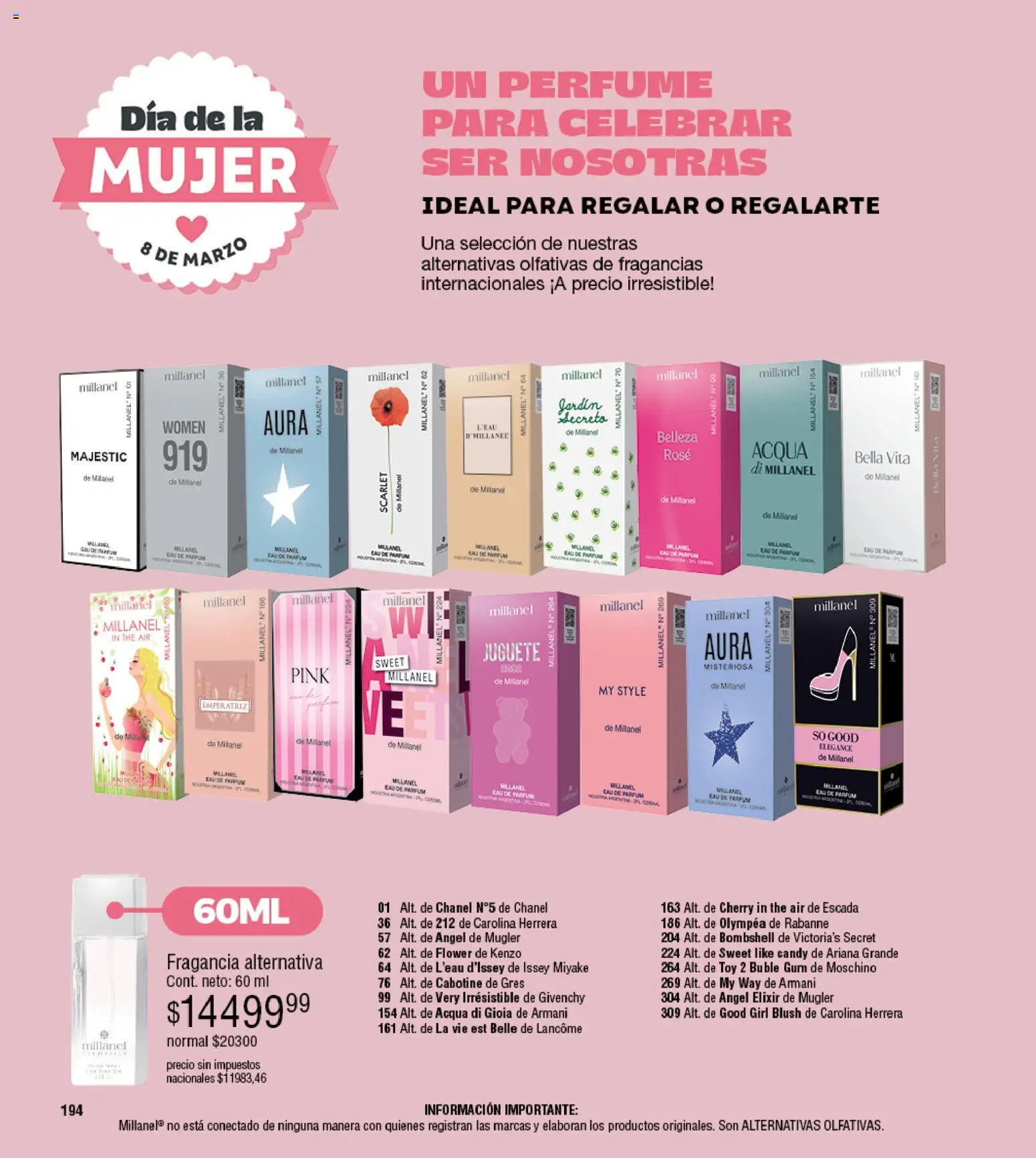 Millanel - Catálogo │ válido desde el 02.03.2026 | Página: 194 | Productos: Perfume, Fragancia