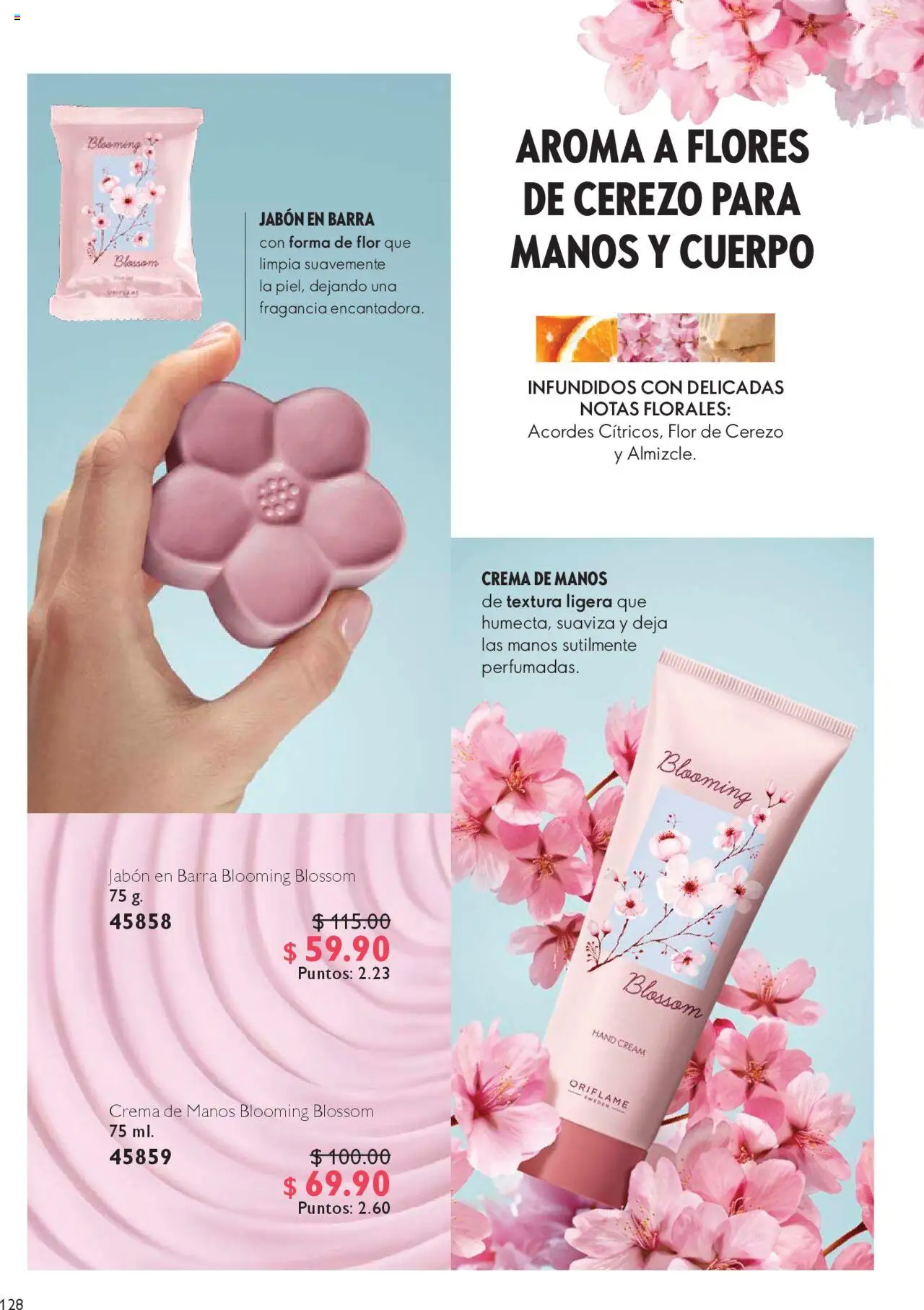 Nuevas ofertas de Oriflame válidas en toda la República Mexicana desde el 04.10.2025. ¡Encuentra las mejores ofertas en Oriflame - Campaña 14 2025! | Página: 128 | Productos: Crema, Barra, Fragancia, Jabón