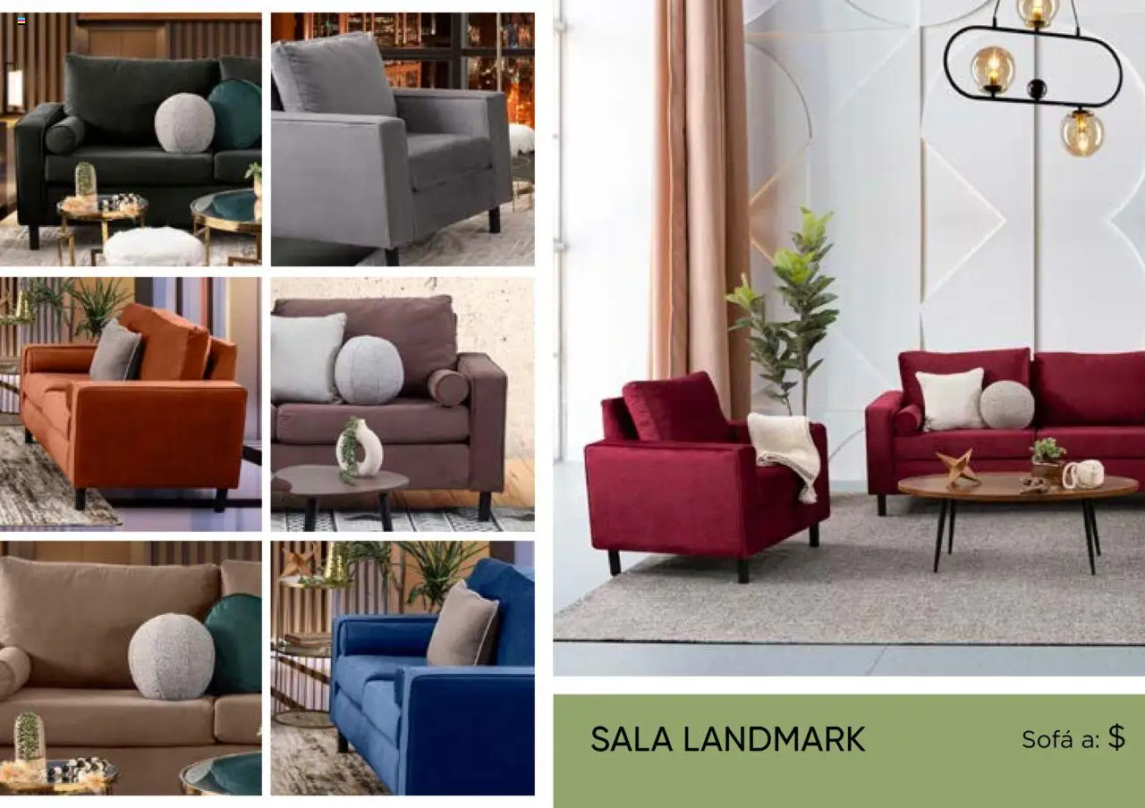Nuevas ofertas de Muebles Dico válidas en toda la República Mexicana desde el 25.10.2024. ¡Encuentra las mejores ofertas en Muebles Dico catálogo Dico! | Página: 16 | Productos: Mostaza, Sillón