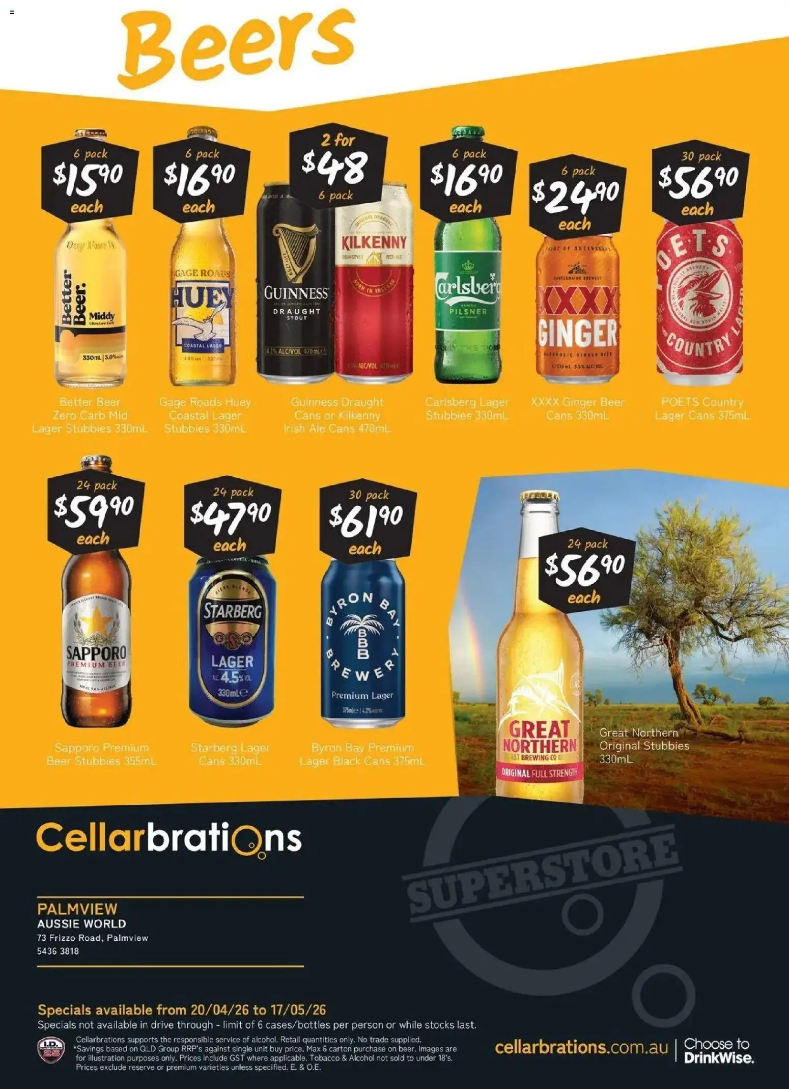 Cellarbrations catalogue - valid from 19.04.2026 | Page: 6 | Products: Ginger, Beer