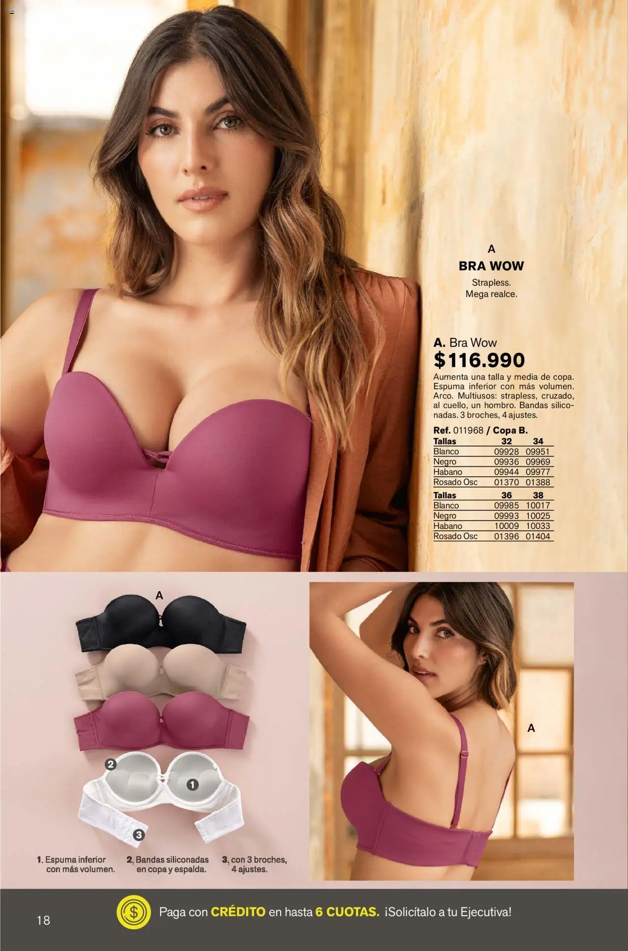 Leonisa revista - valida desde el 04.08.2025 | Página: 18 | Productos: Espuma