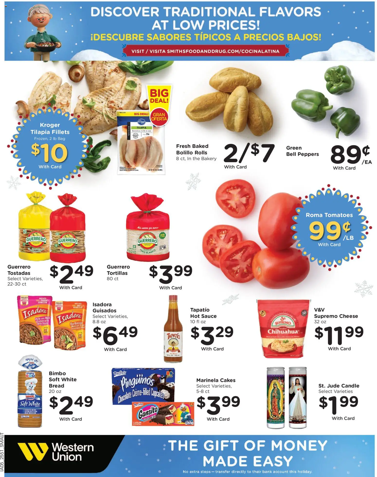 Smith's Weekly Ad - ID - valid from 21.01.2026 | Page: 13 | Products: Bakery, Peppers, Bread, Chocolate