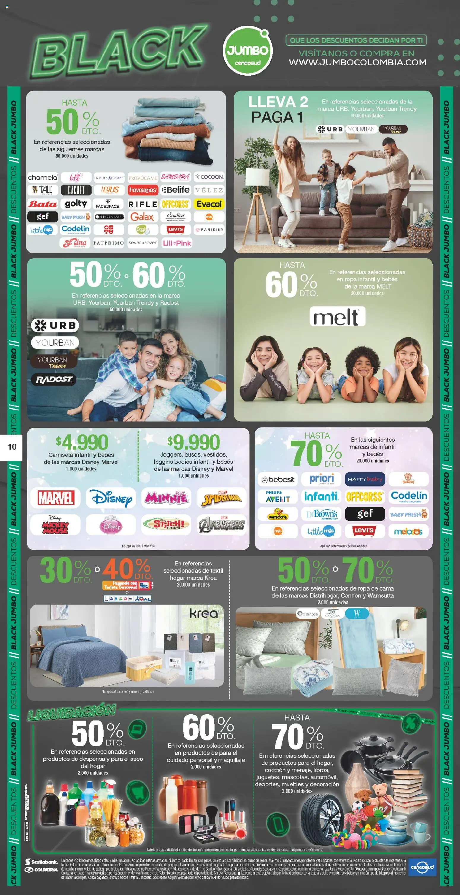 Jumbo revista - valida desde el 27.11.2025 | Página: 10 | Productos: Bata, Cama, Camiseta, Maquillaje