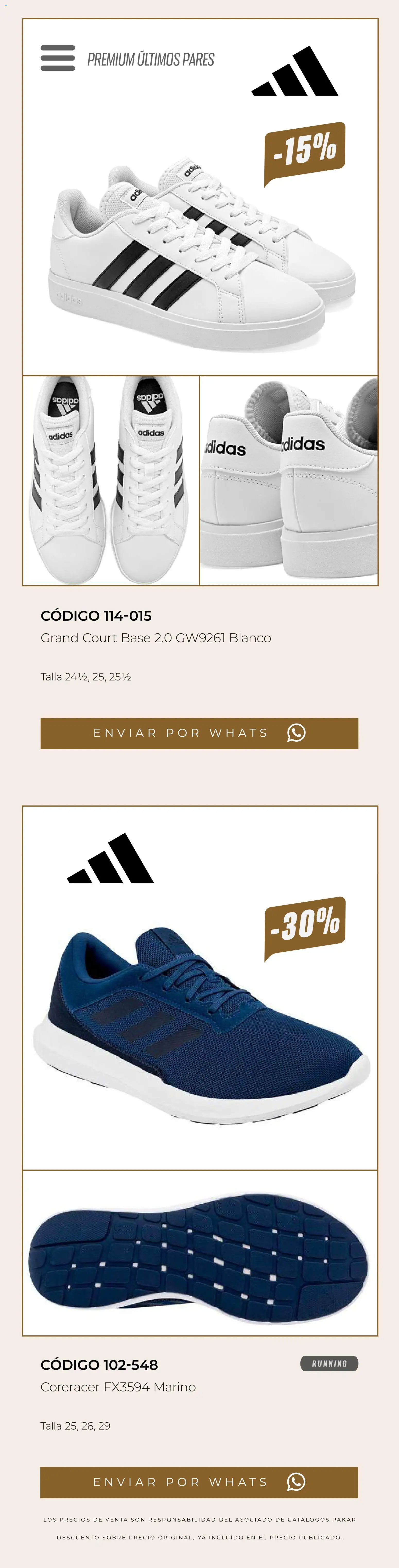 Nuevas ofertas de SC Pakar válidas en toda la República Mexicana desde el 13.03.2026. ¡Encuentra las mejores ofertas en SC Pakar catálogo Últimos pares premium ! | Página: 53