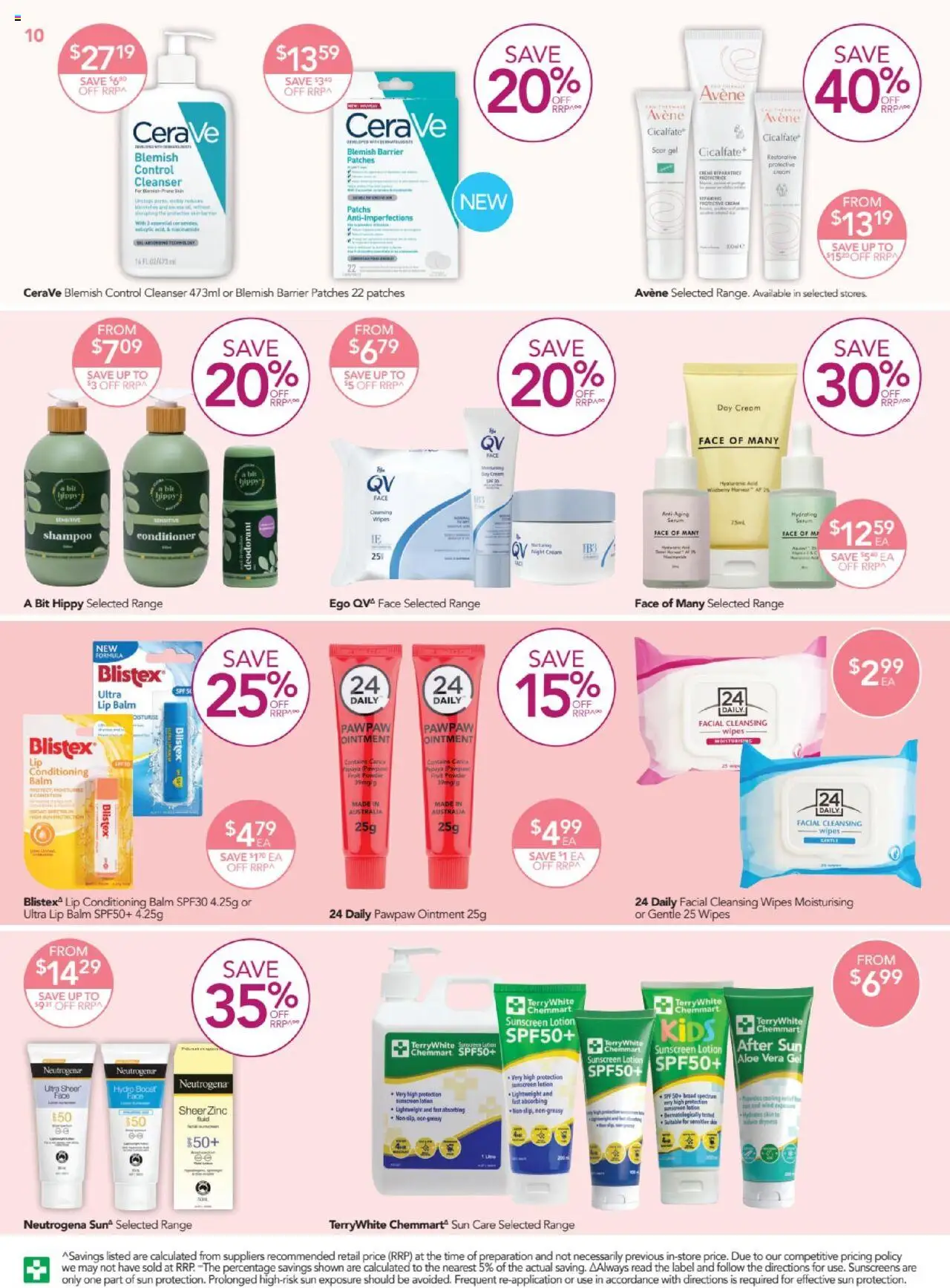 Terry White catalogue - valid from 02.10.2025 | Page: 11 | Products: Sunscreen, Lotion, Blemish, Dryness