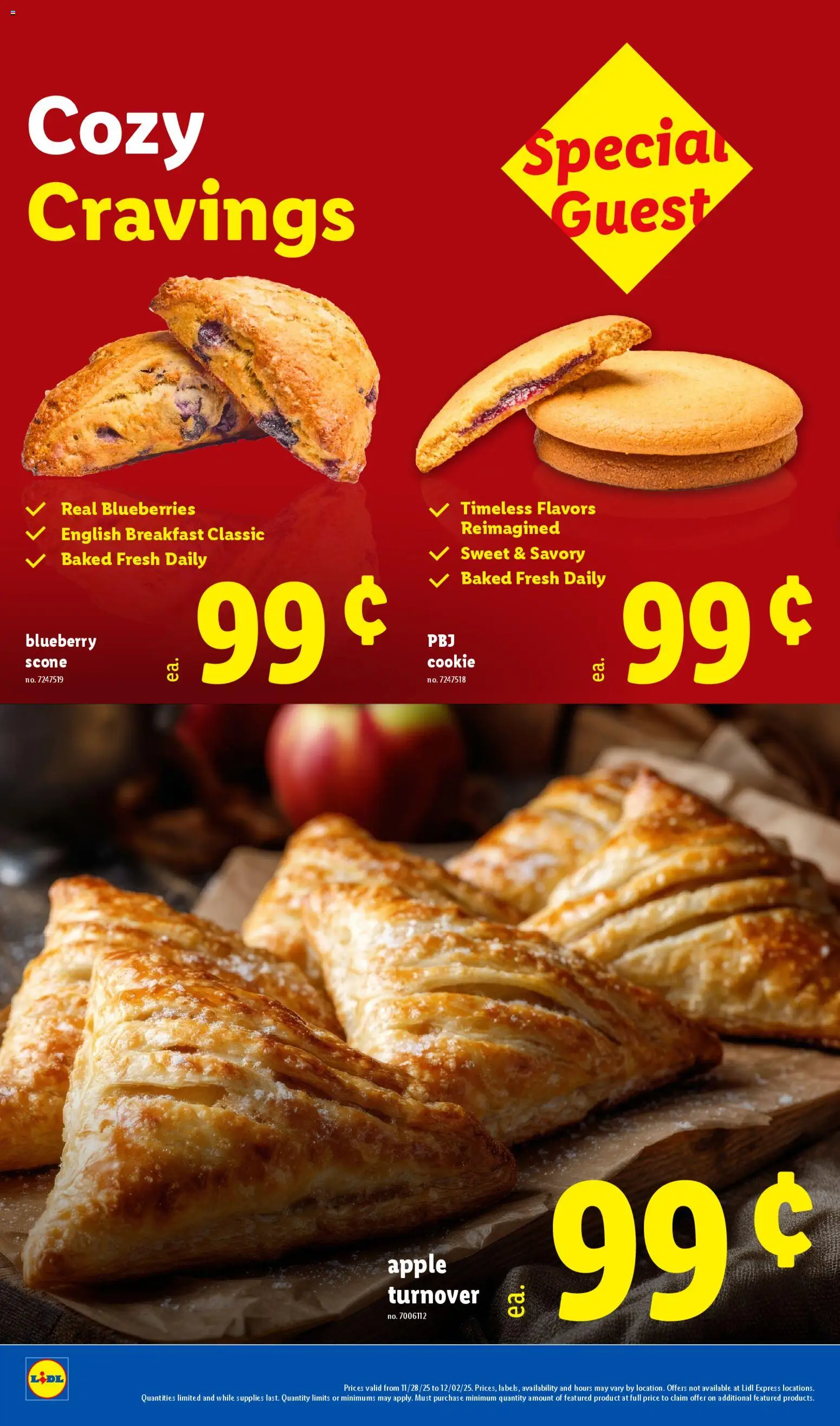 Lidl Black Friday - valid from 27.11.2025 | Page: 18 | Products: Blueberries, Scone